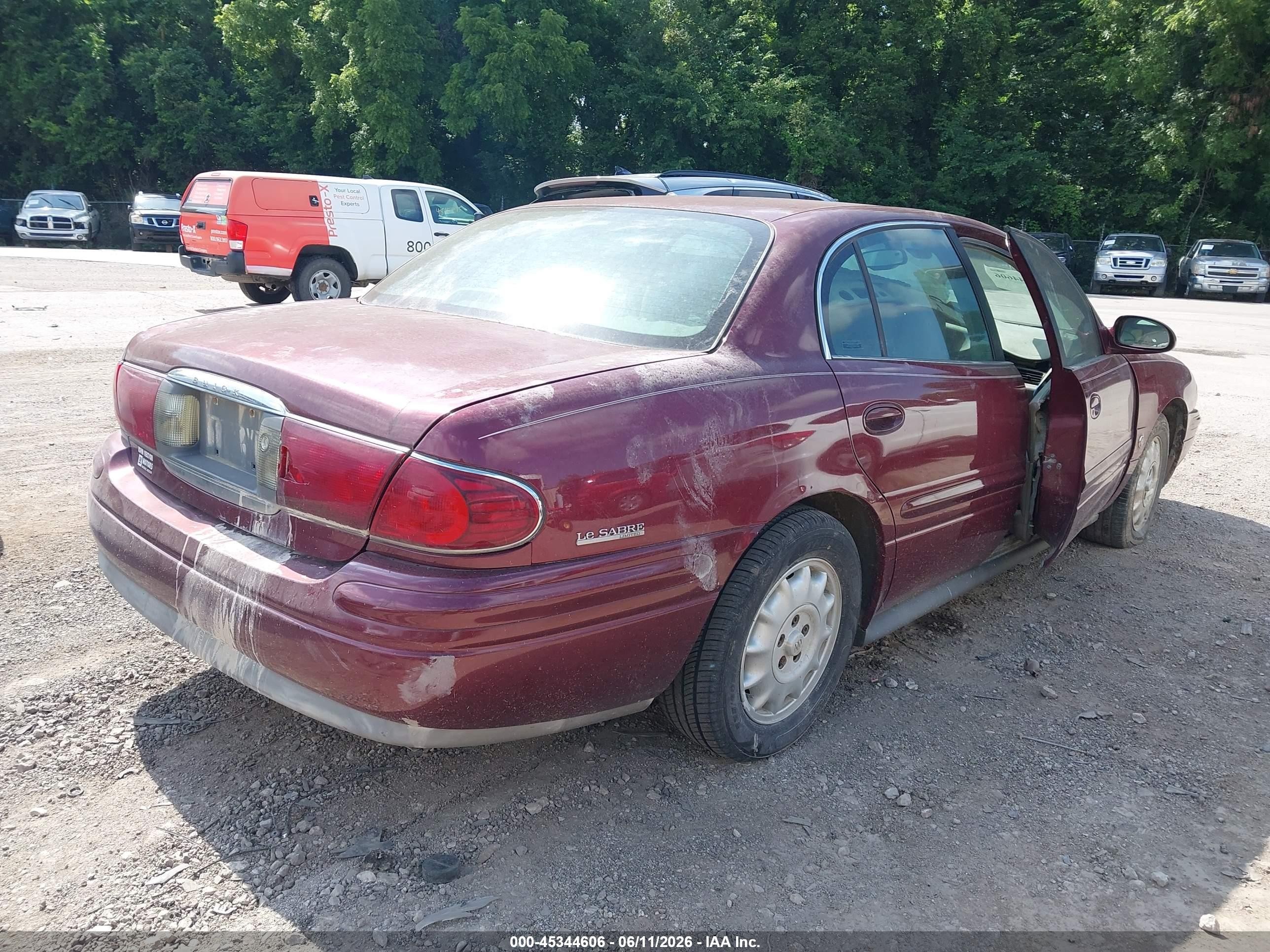 2000 Buick Lesabre Limited Красный vin: 1G4HR54K9YU295911