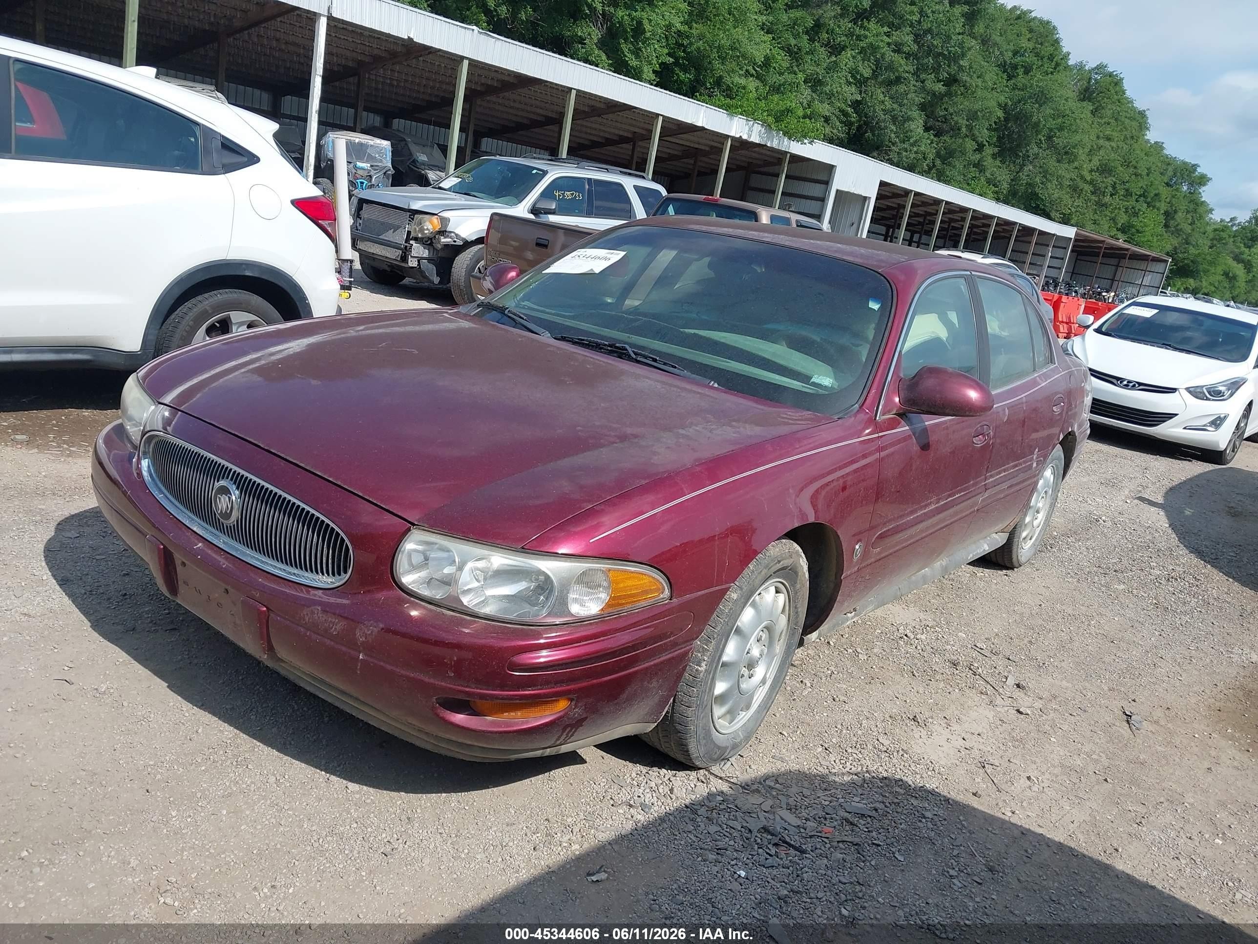 2000 Buick Lesabre Limited Красный vin: 1G4HR54K9YU295911