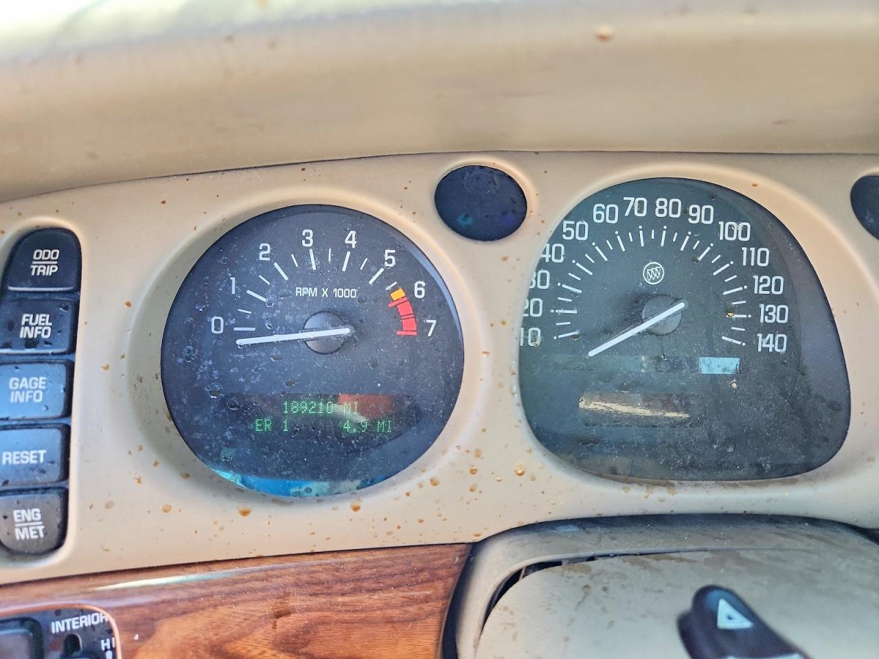 2001 Buick Lesabre Limited Gold vin: 1G4HR54KX1U127832
