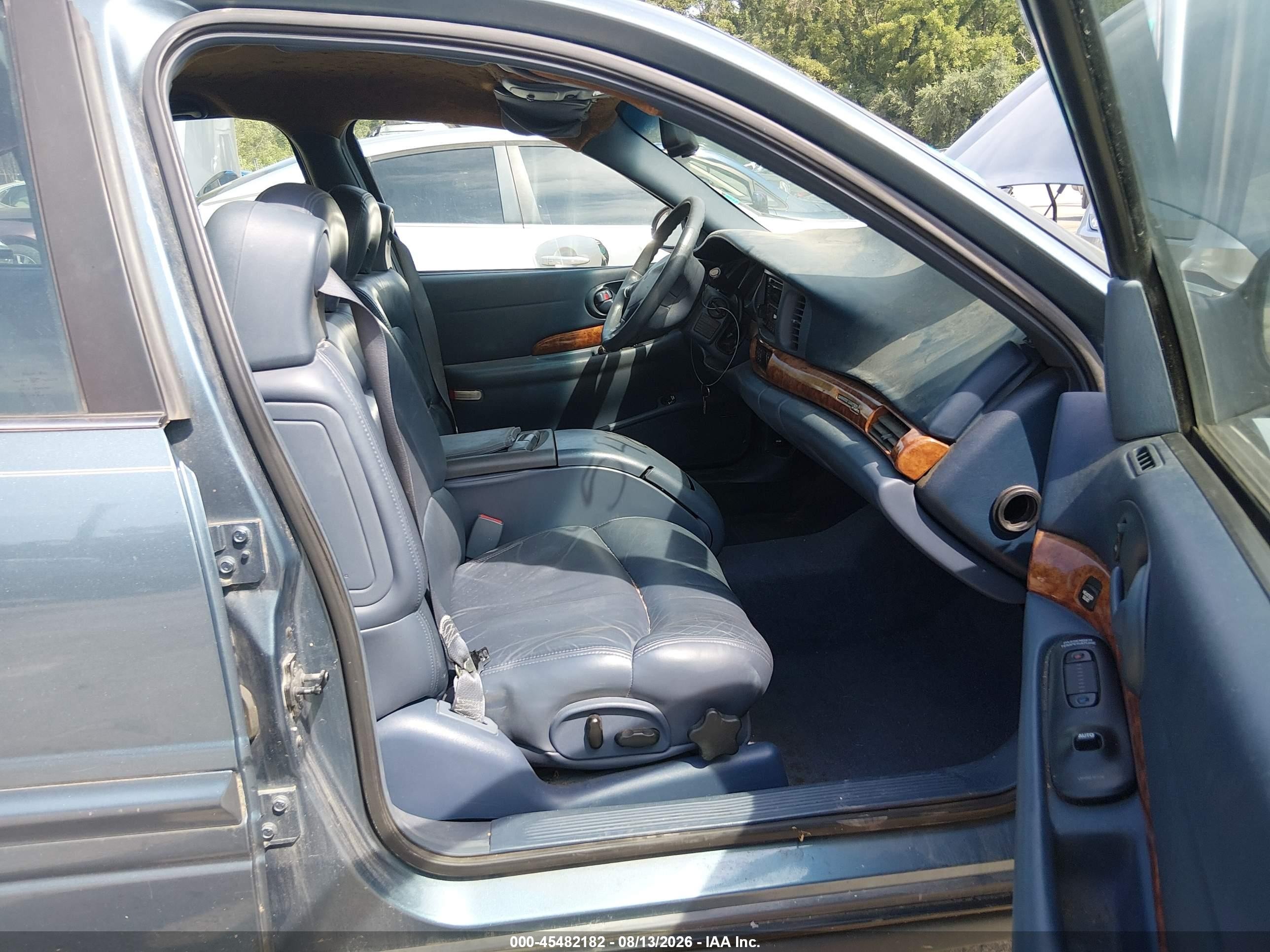 2001 Buick Lesabre Limited Blue vin: 1G4HR54KX1U140208