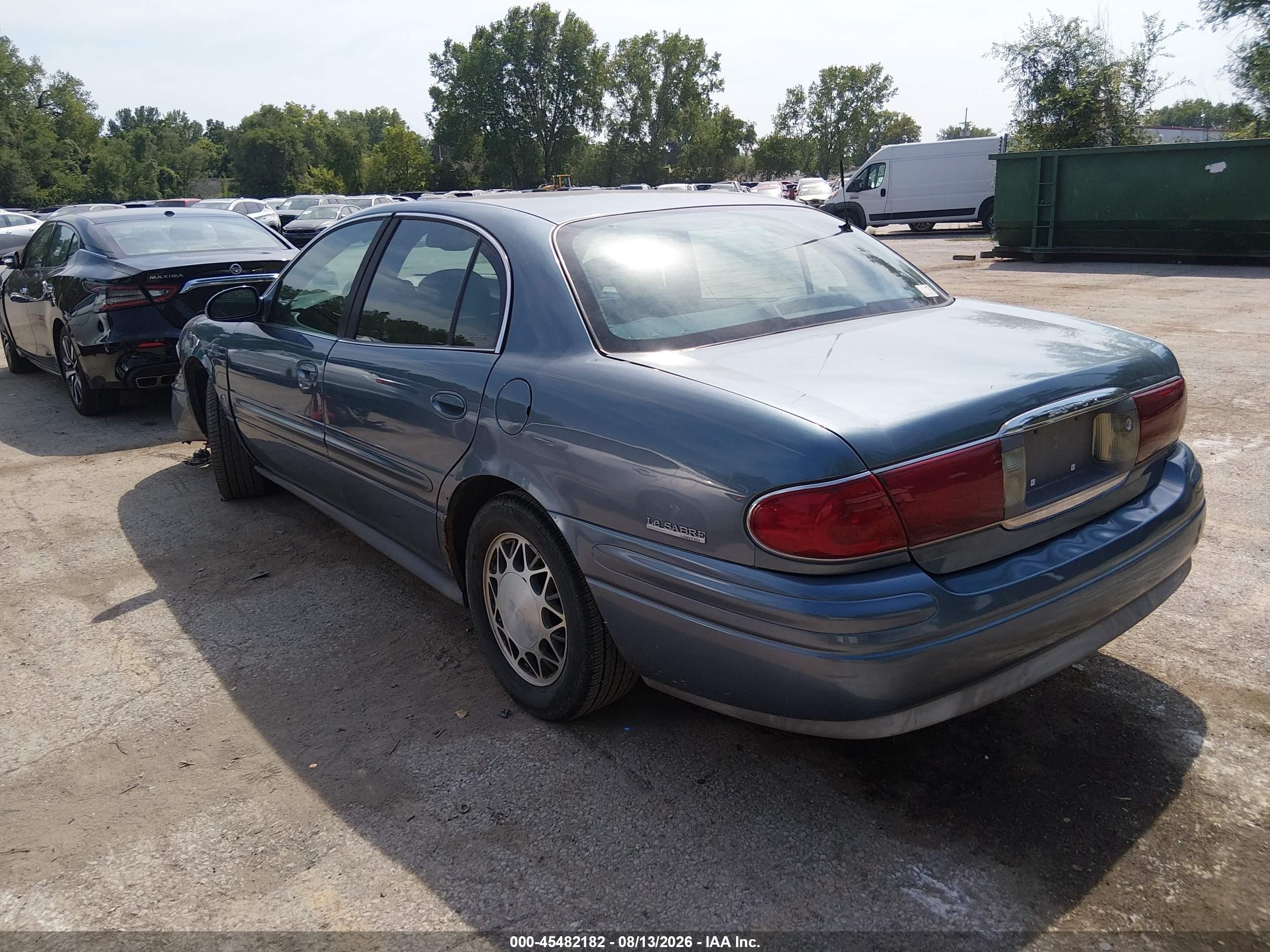 2001 Buick Lesabre Limited Blue vin: 1G4HR54KX1U140208