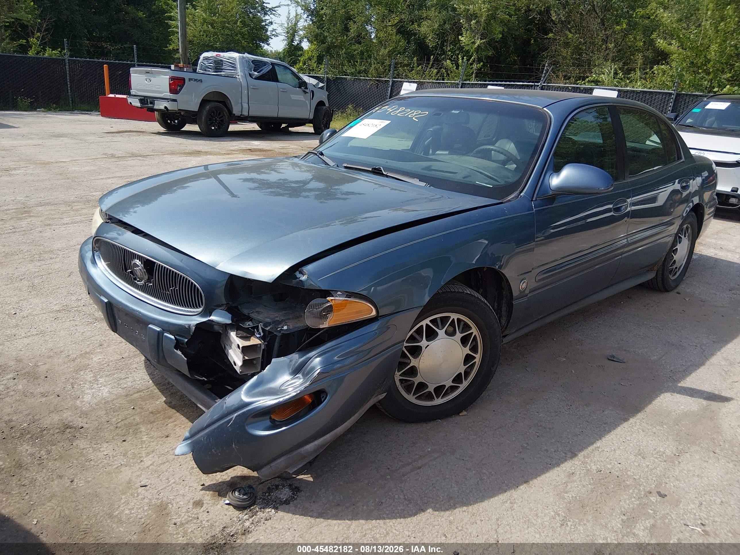 2001 Buick Lesabre Limited Blue vin: 1G4HR54KX1U140208