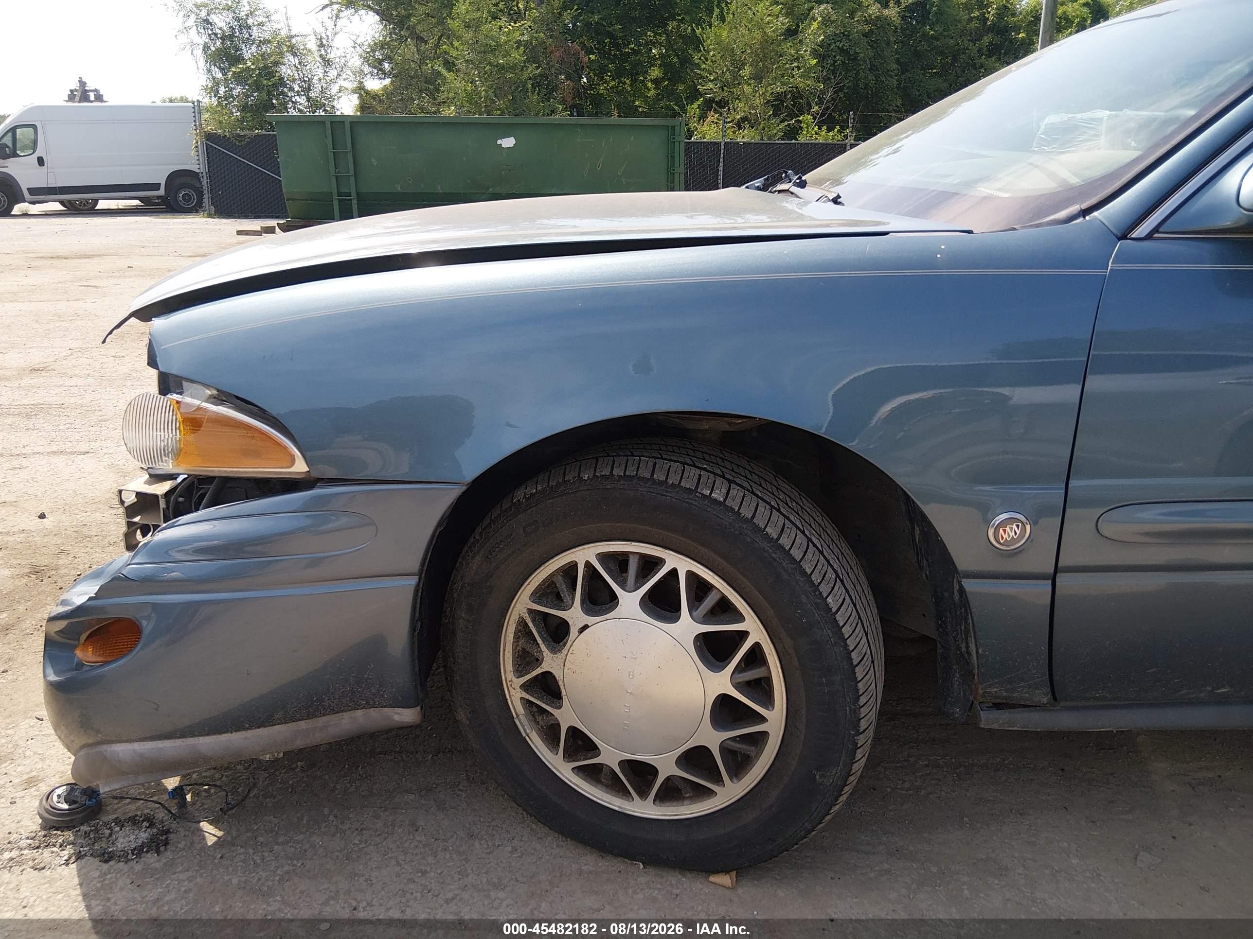 2001 Buick Lesabre Limited Blue vin: 1G4HR54KX1U140208