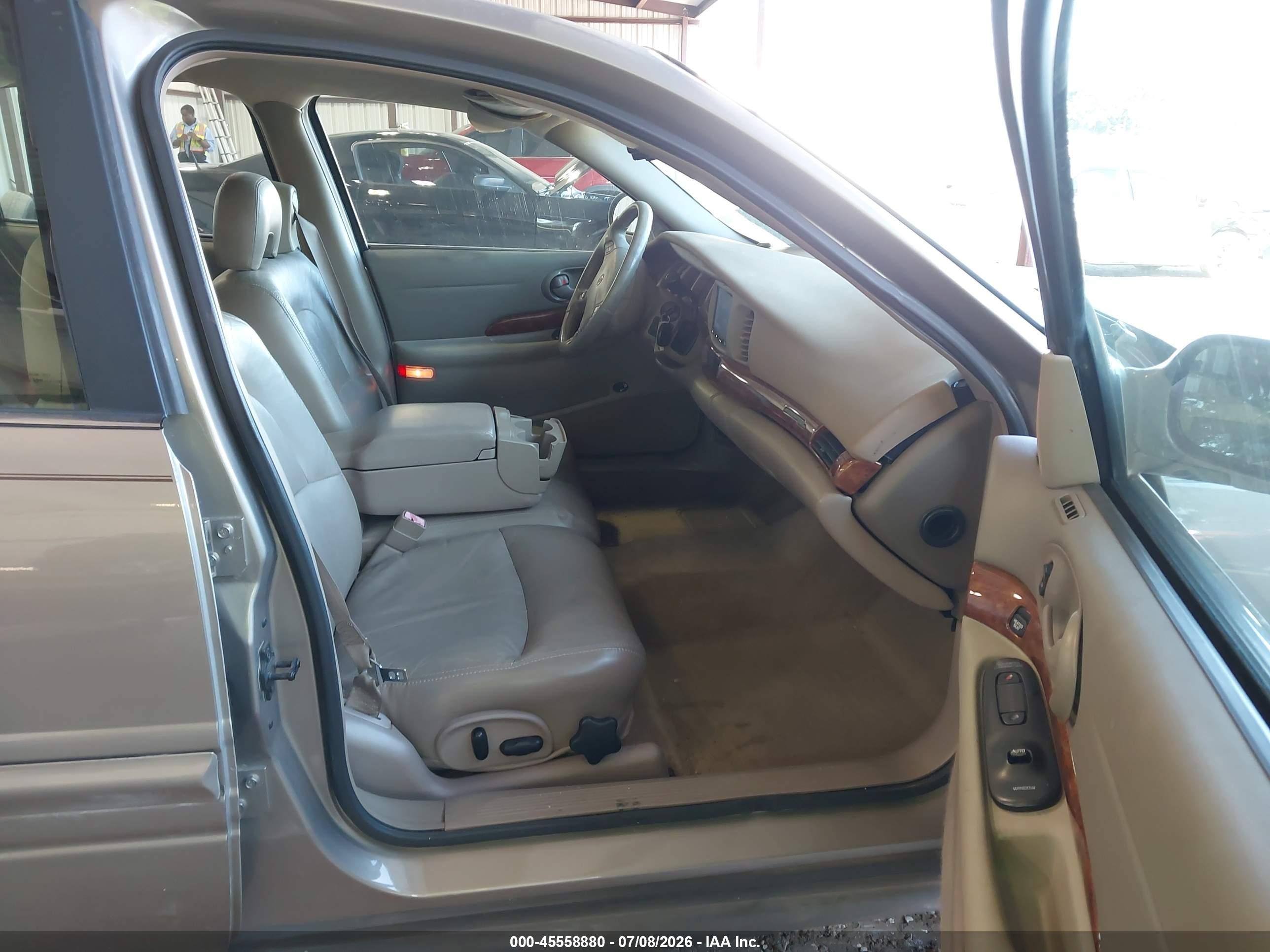 2002 Buick Lesabre Limited Gray vin: 1G4HR54KX2U227186