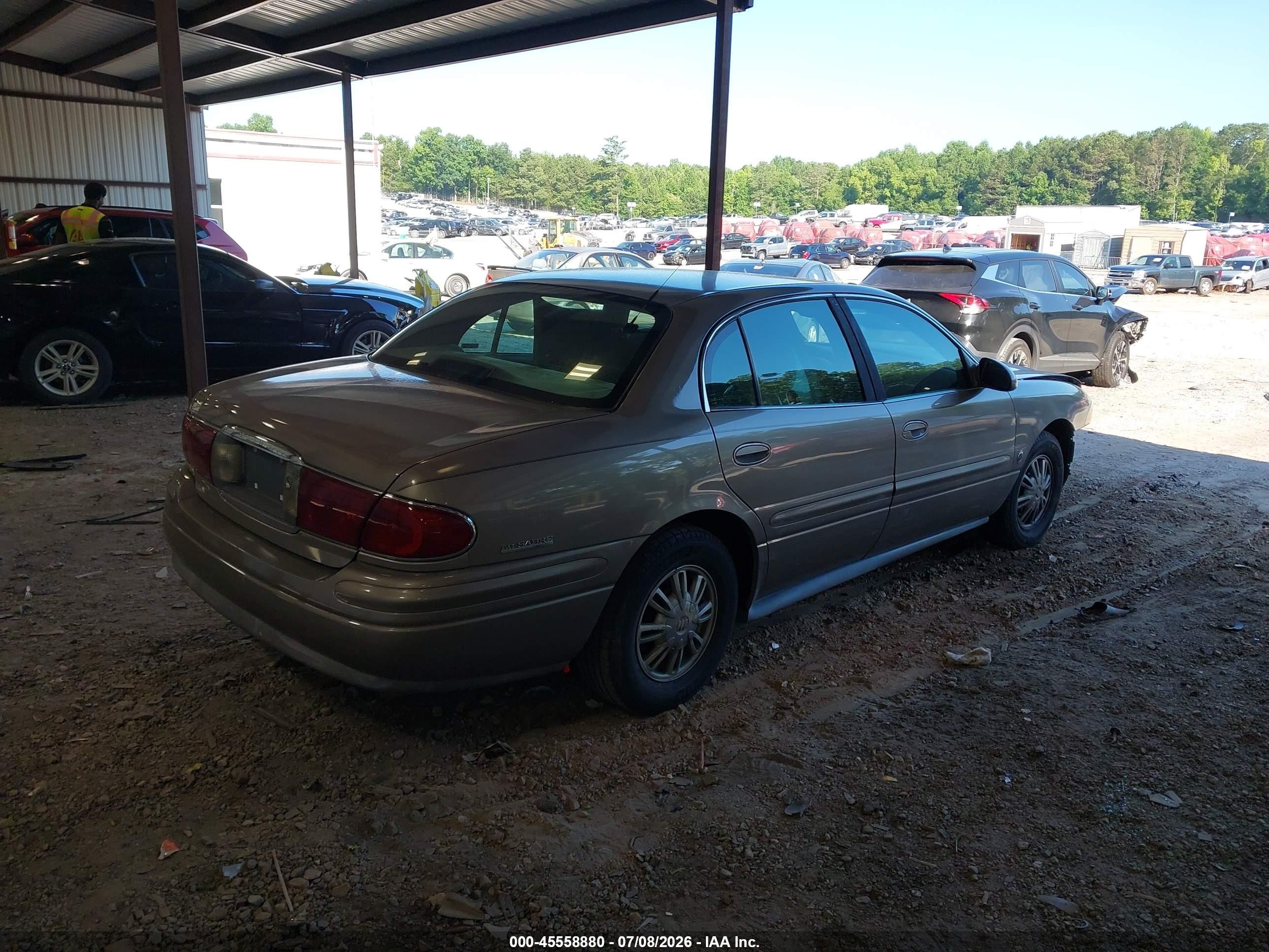 2002 Buick Lesabre Limited Gray vin: 1G4HR54KX2U227186