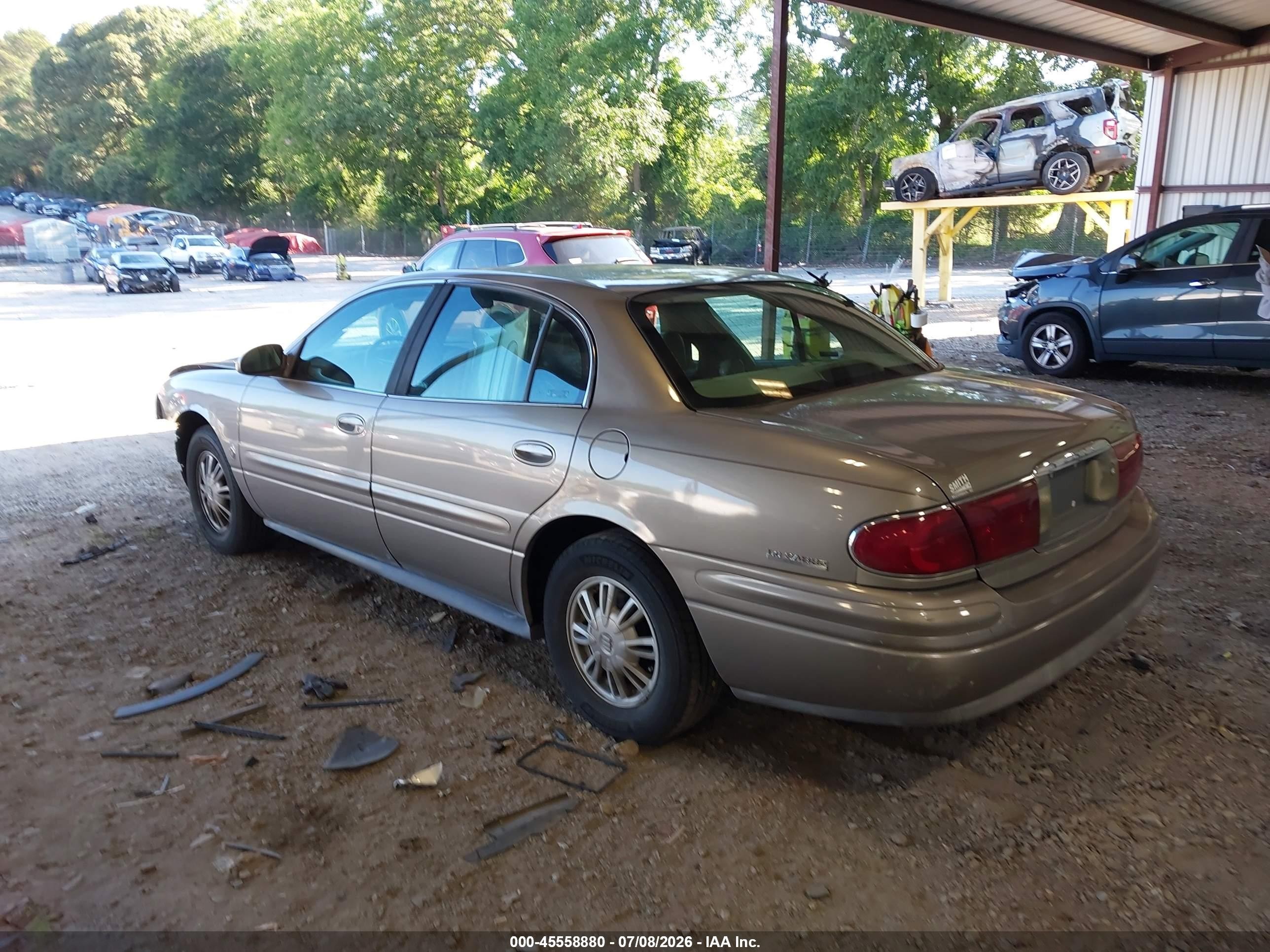 2002 Buick Lesabre Limited Gray vin: 1G4HR54KX2U227186