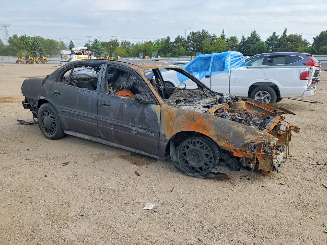 2002 Buick Lesabre Limited Burn vin: 1G4HR54KX2U238222