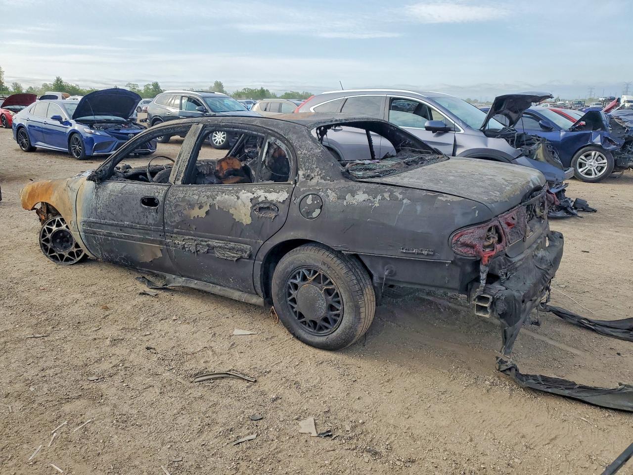 2002 Buick Lesabre Limited Burn vin: 1G4HR54KX2U238222