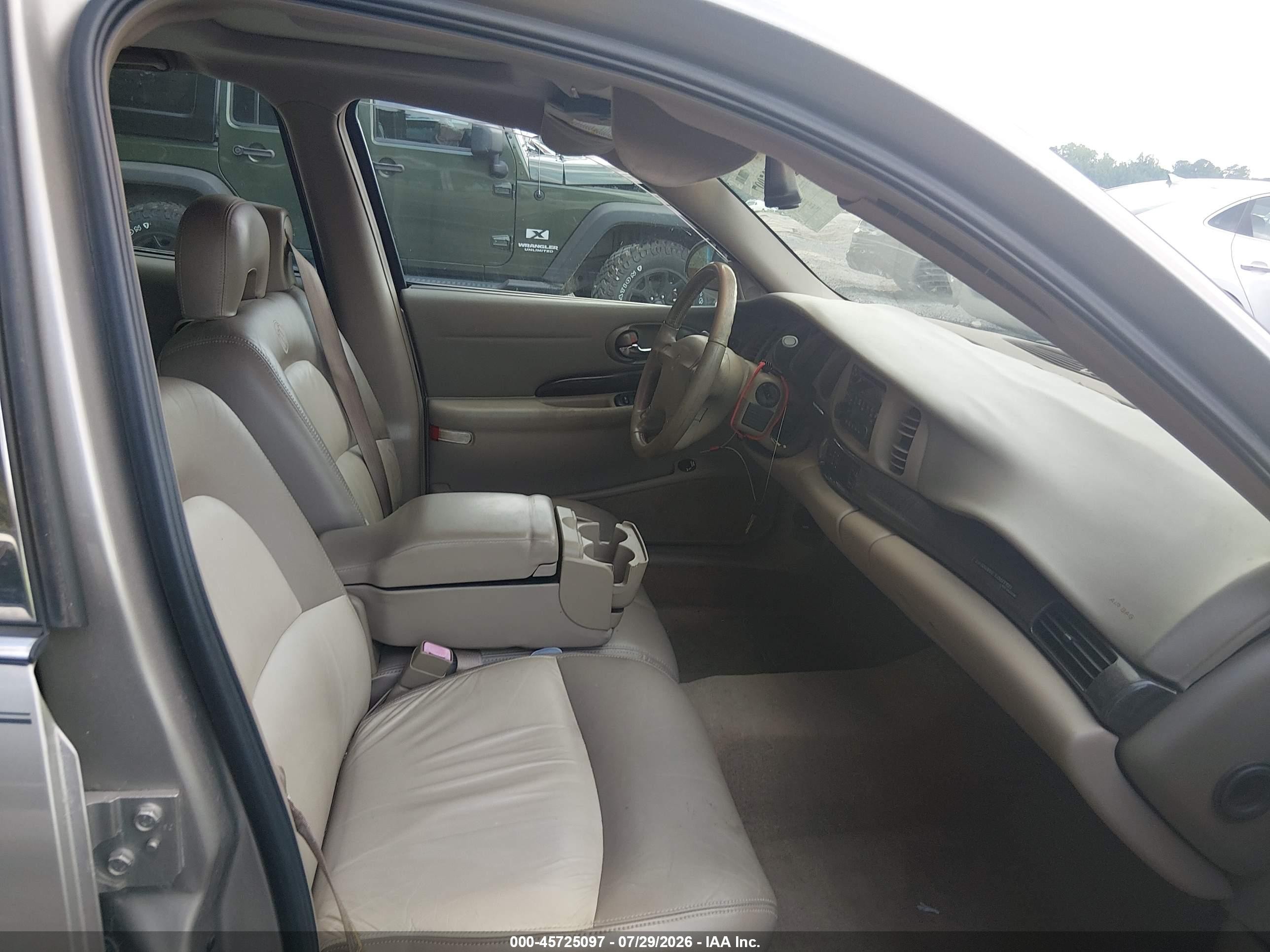 2003 Buick Lesabre Limited Tan vin: 1G4HR54KX3U226590