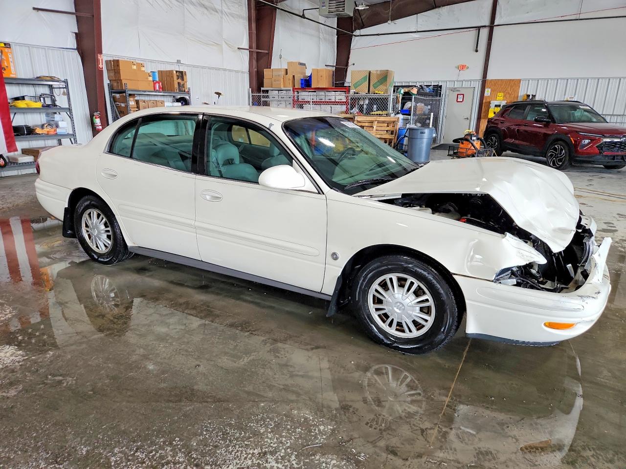 2004 Buick Lesabre Limited White vin: 1G4HR54KX4U104636