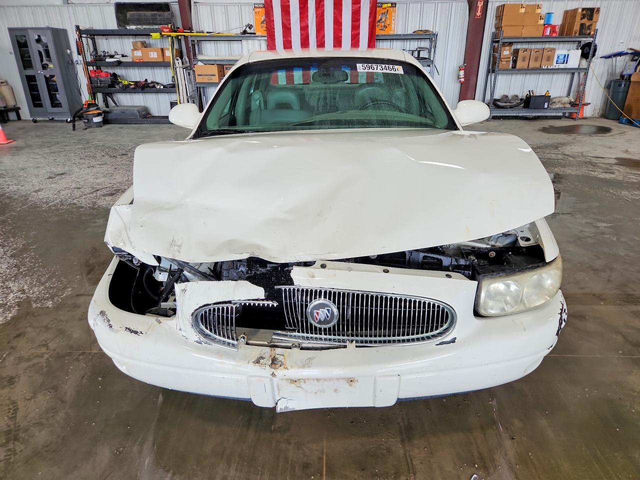 2004 Buick Lesabre Limited White vin: 1G4HR54KX4U104636