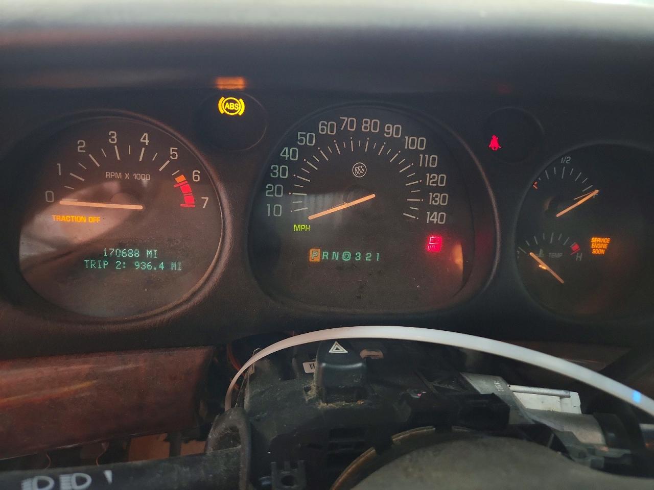 2004 Buick Lesabre Limited White vin: 1G4HR54KX4U104636