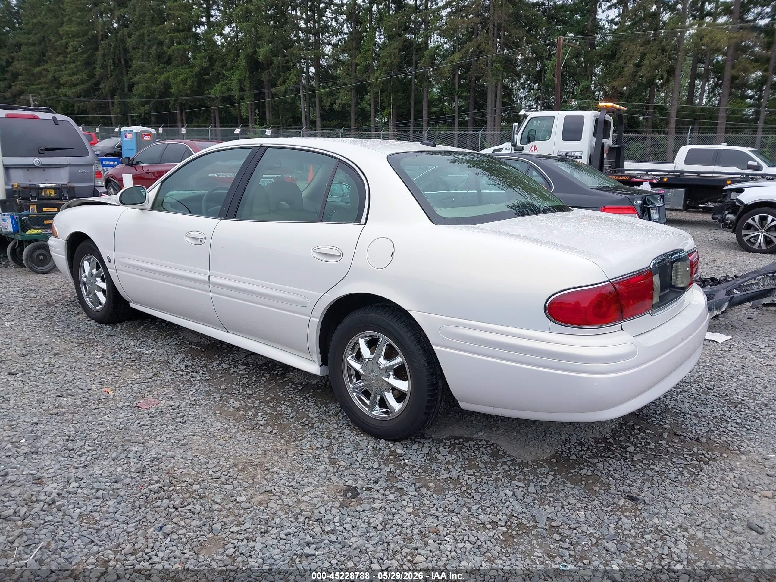 2005 Buick Lesabre Limited Белый vin: 1G4HR54KX5U160139