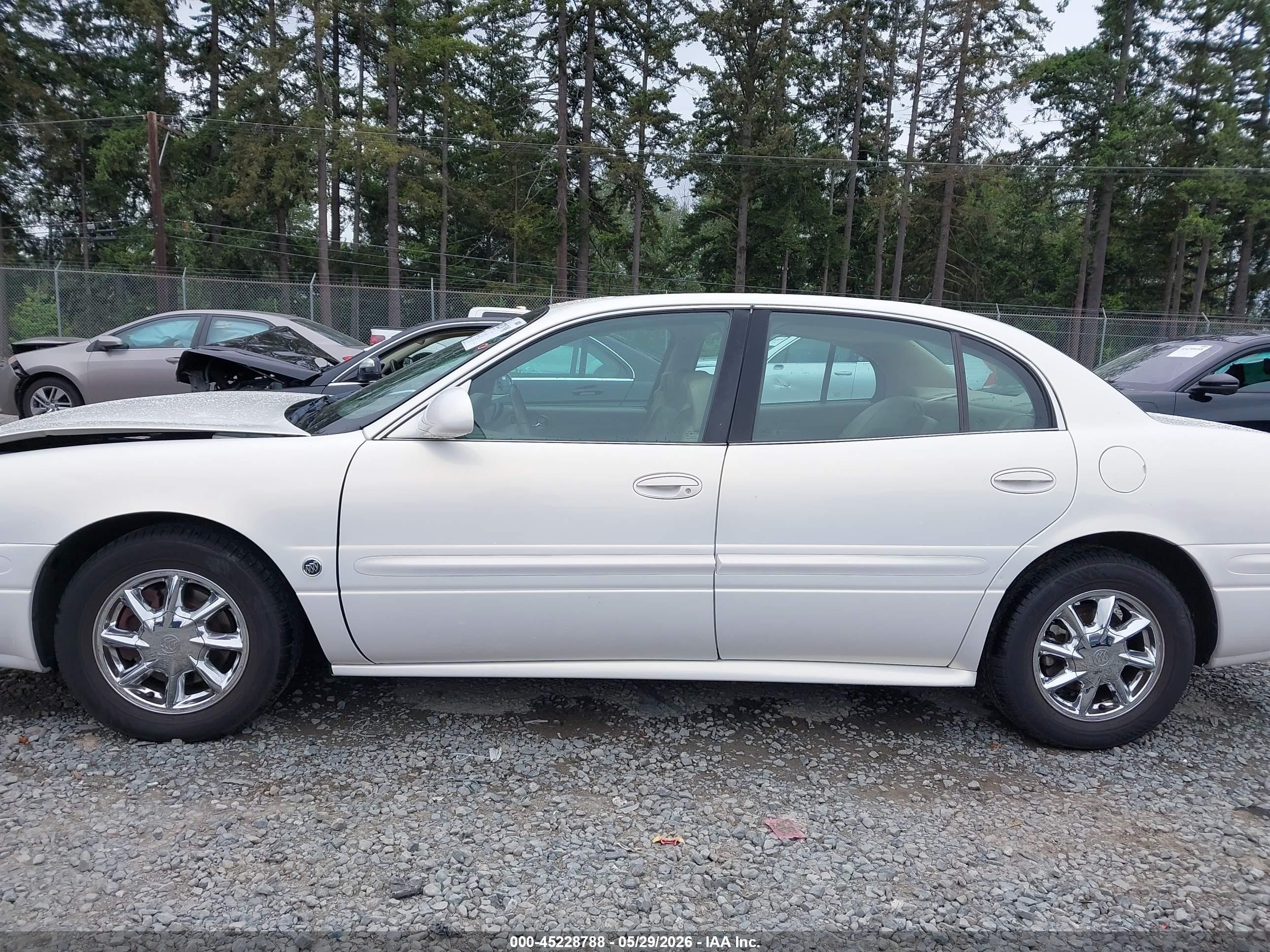 2005 Buick Lesabre Limited Белый vin: 1G4HR54KX5U160139