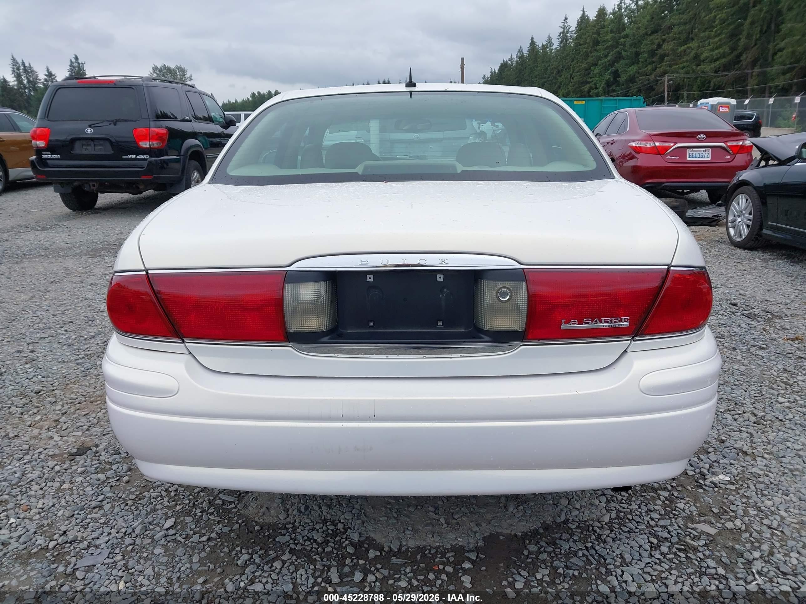 2005 Buick Lesabre Limited Белый vin: 1G4HR54KX5U160139