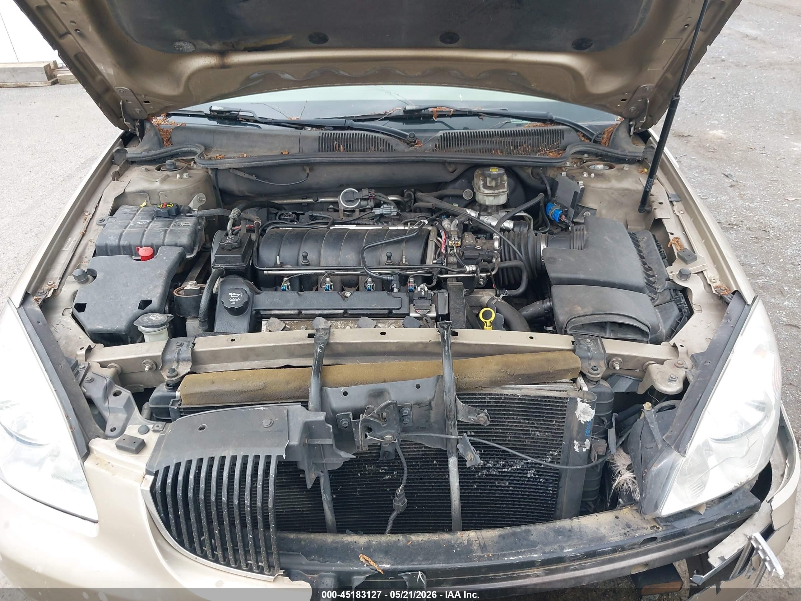 2006 Buick Lucerne Cxl Gold vin: 1G4HR57Y26U176322