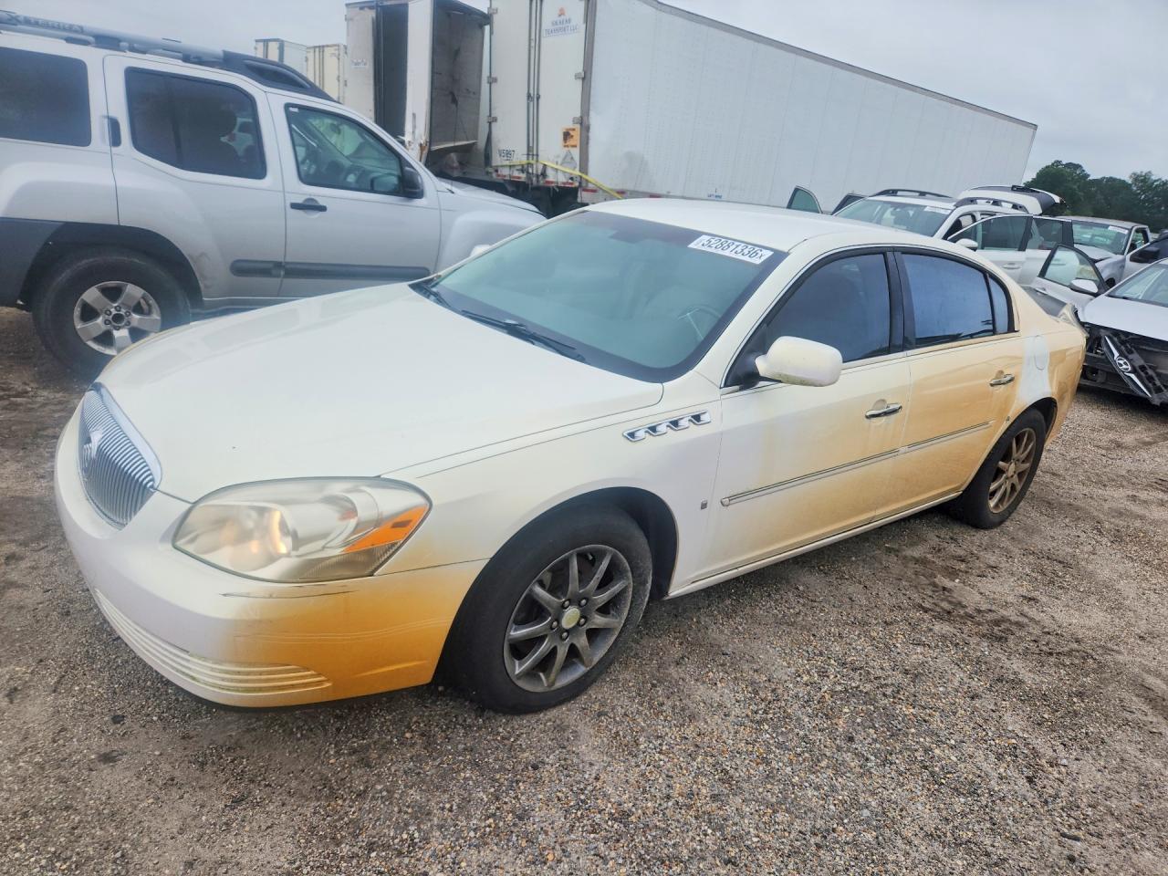 2007 Buick Lucerne Cxl White vin: 1G4HR57Y37U124702