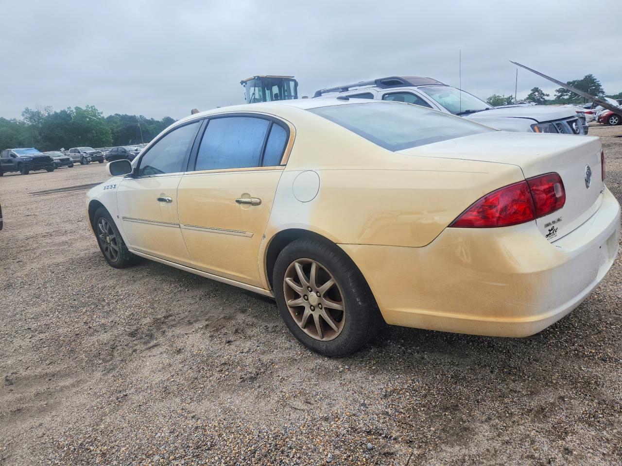 2007 Buick Lucerne Cxl White vin: 1G4HR57Y37U124702