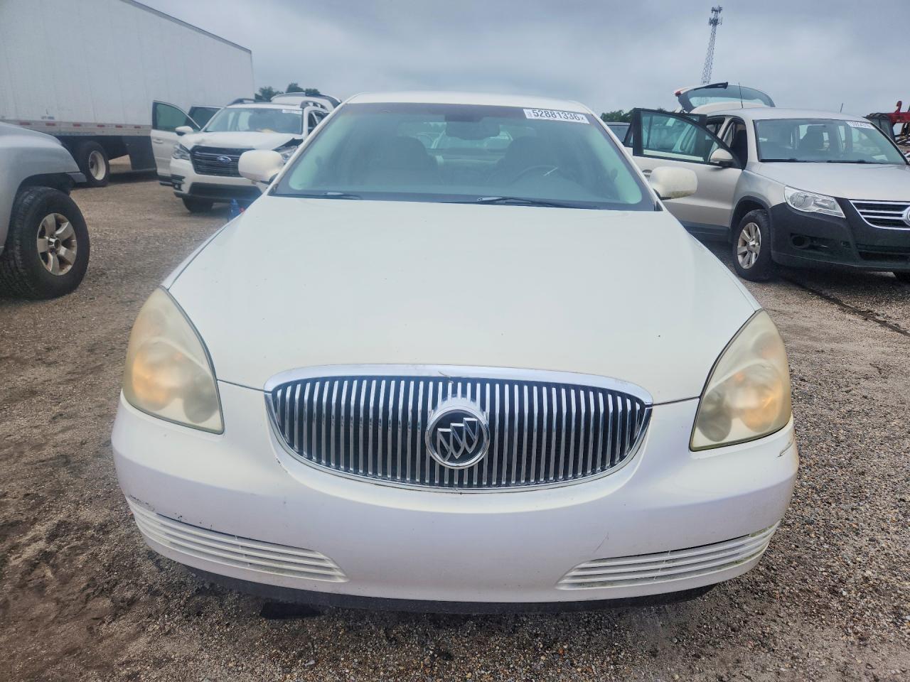 2007 Buick Lucerne Cxl White vin: 1G4HR57Y37U124702