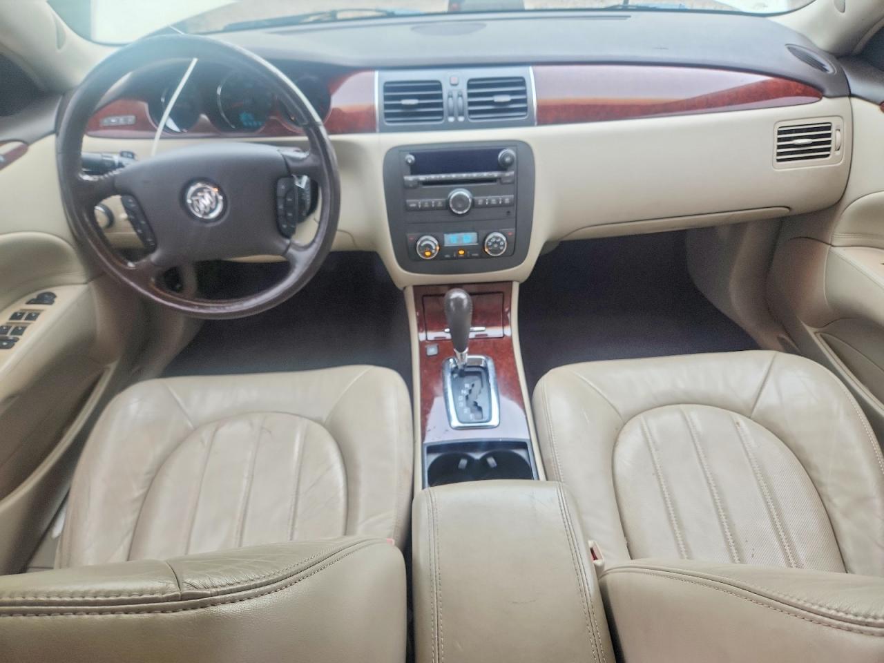 2007 Buick Lucerne Cxl White vin: 1G4HR57Y37U124702