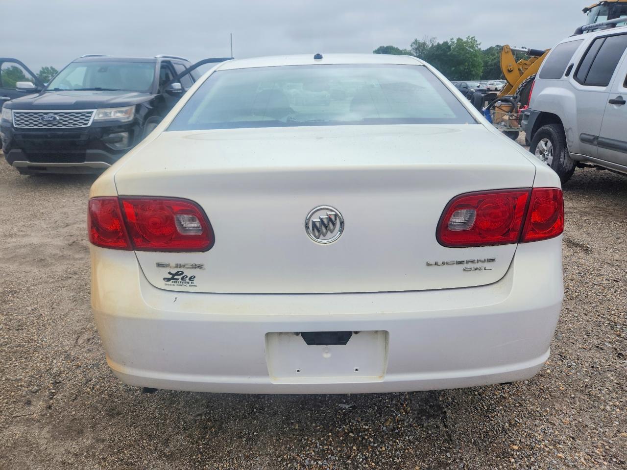 2007 Buick Lucerne Cxl White vin: 1G4HR57Y37U124702