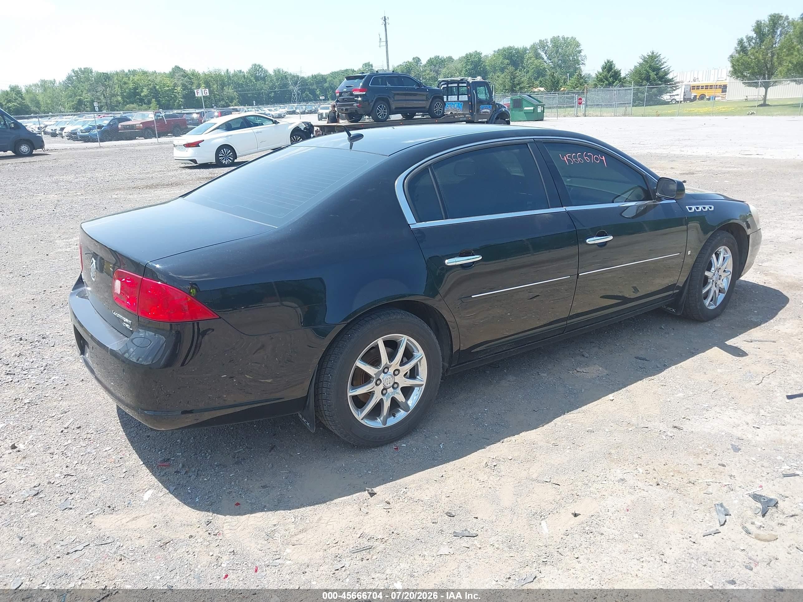 2006 Buick Lucerne Cxl Black vin: 1G4HR57Y46U189086