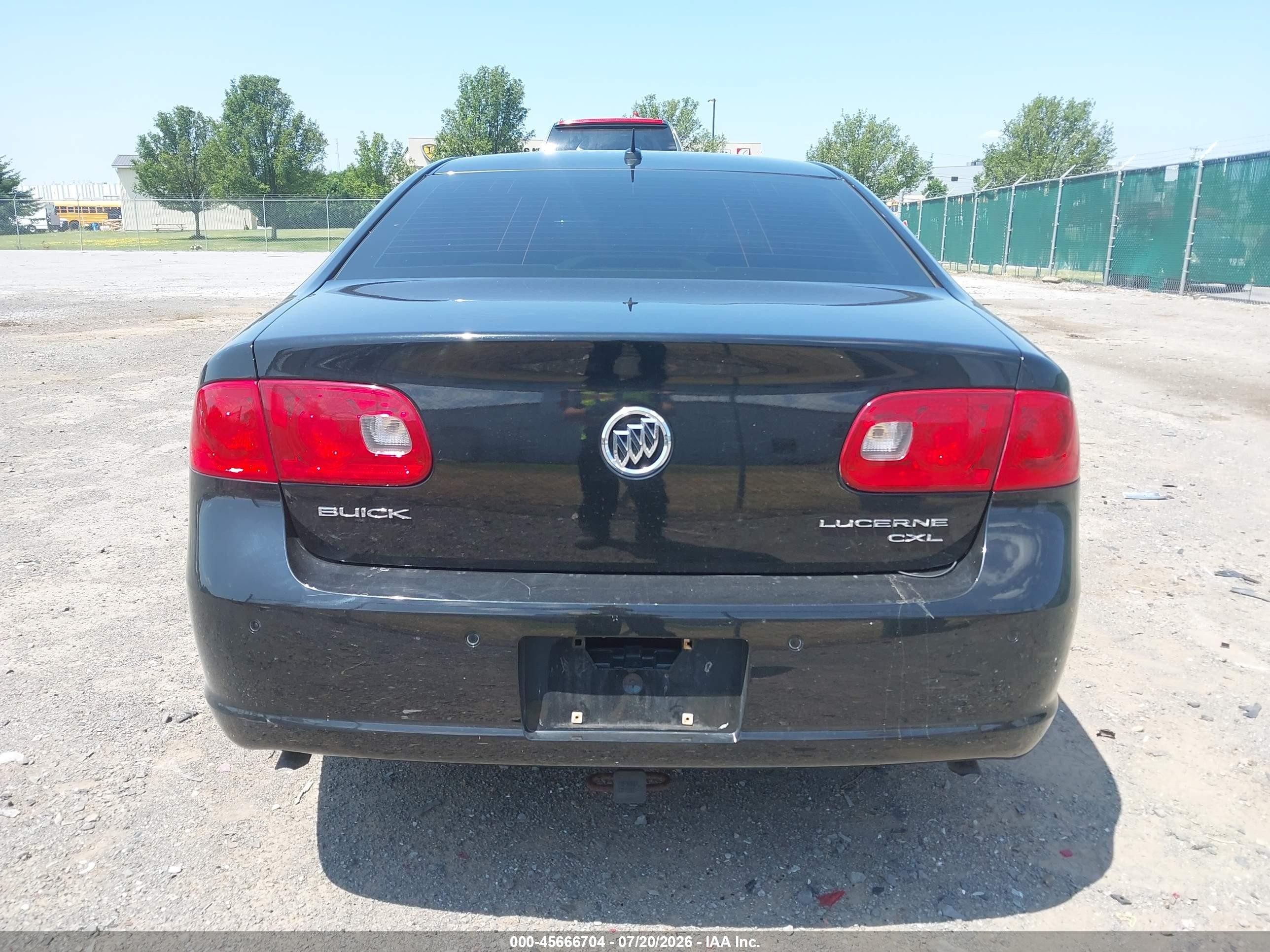 2006 Buick Lucerne Cxl Black vin: 1G4HR57Y46U189086