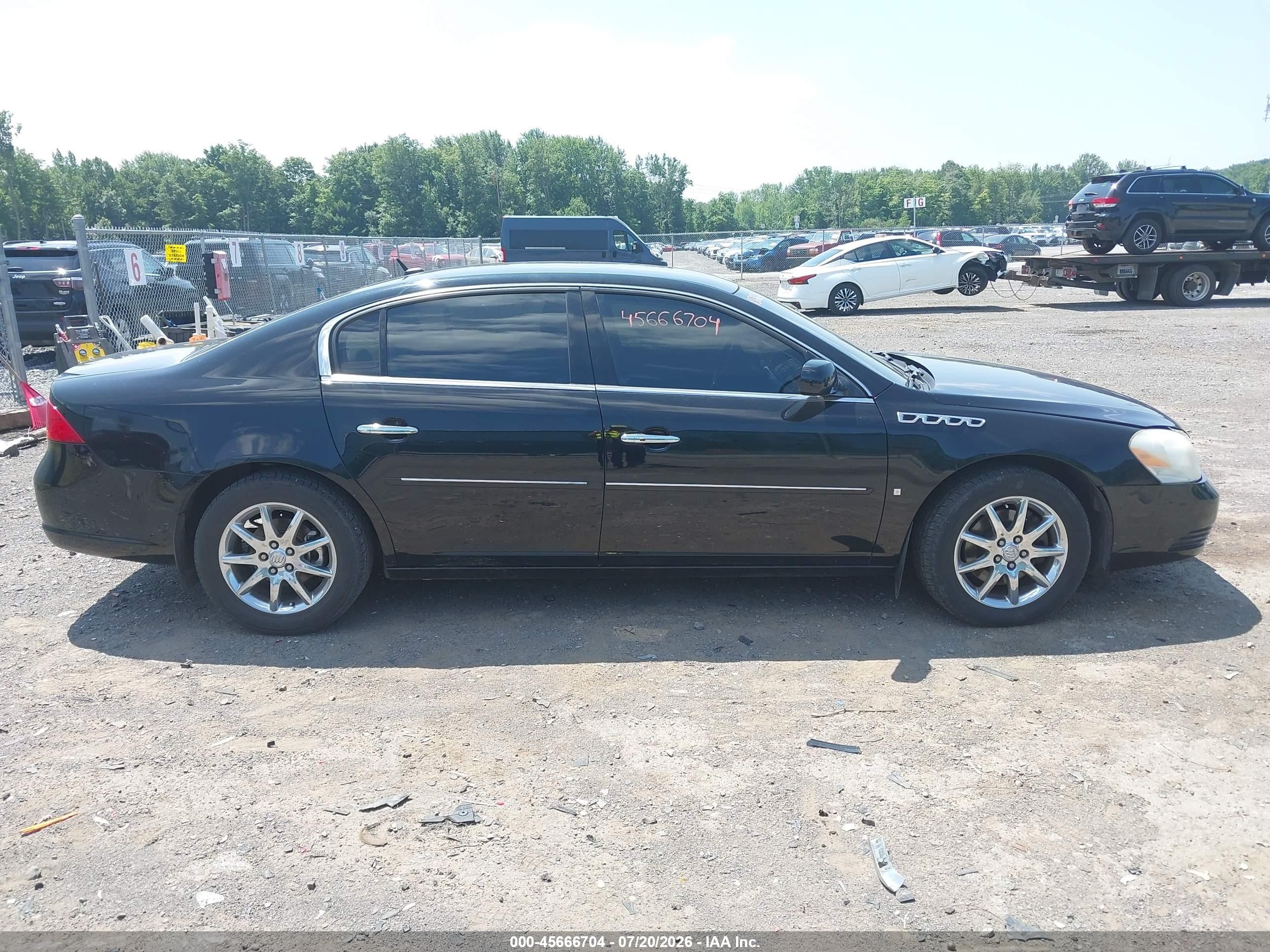 2006 Buick Lucerne Cxl Black vin: 1G4HR57Y46U189086