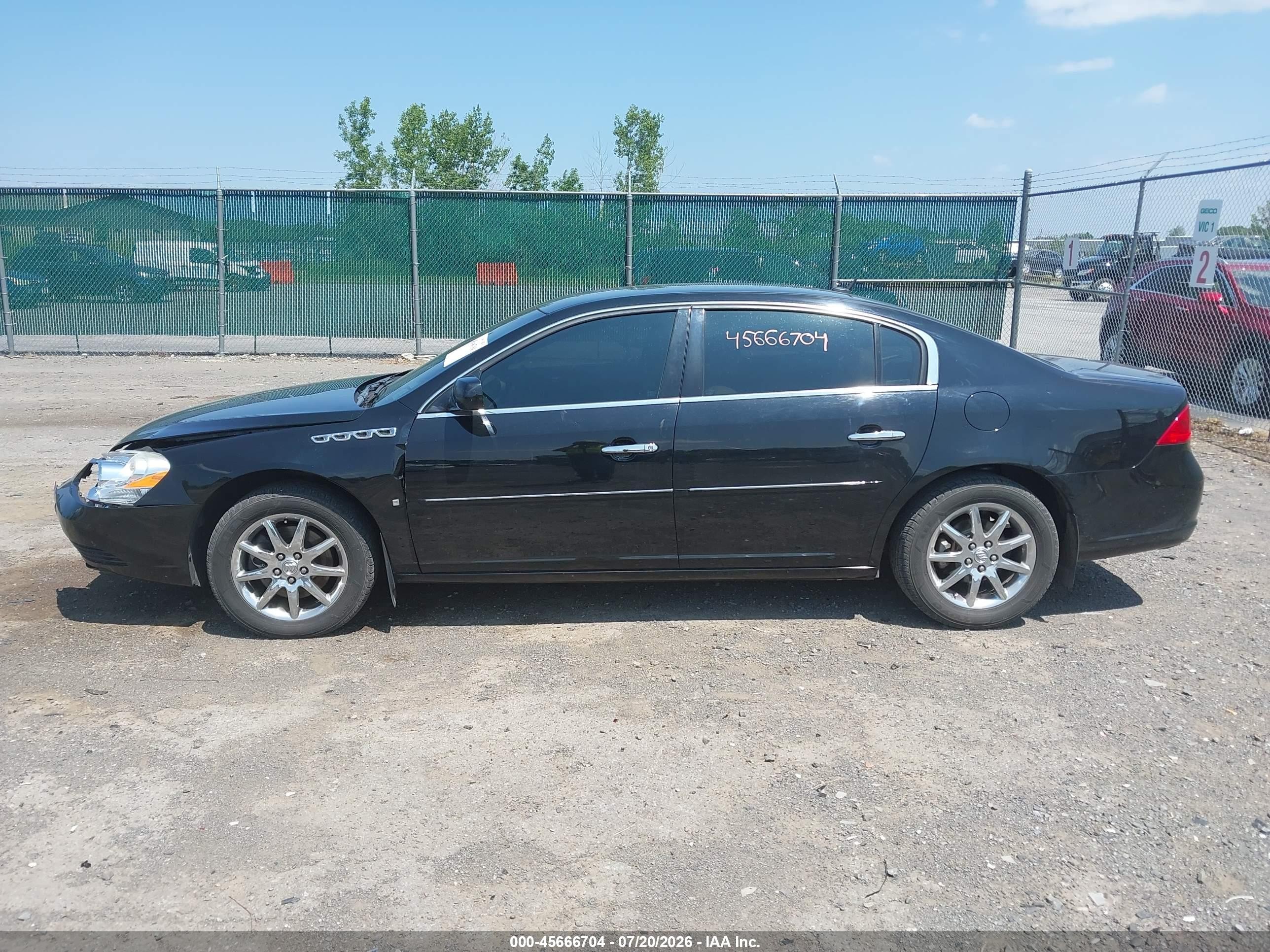 2006 Buick Lucerne Cxl Black vin: 1G4HR57Y46U189086
