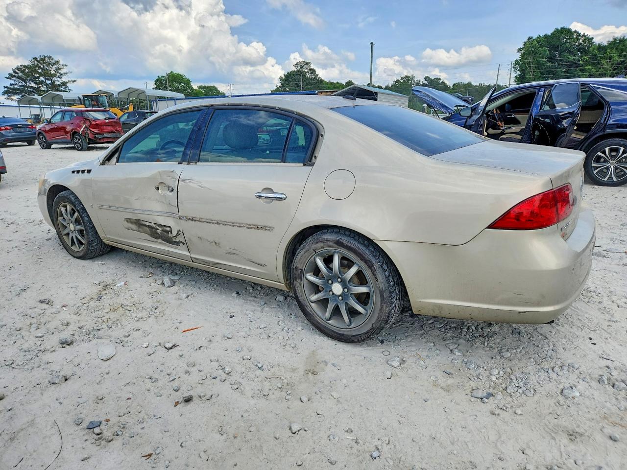 2007 Buick Lucerne Cxl Бежевый vin: 1G4HR57Y57U110767