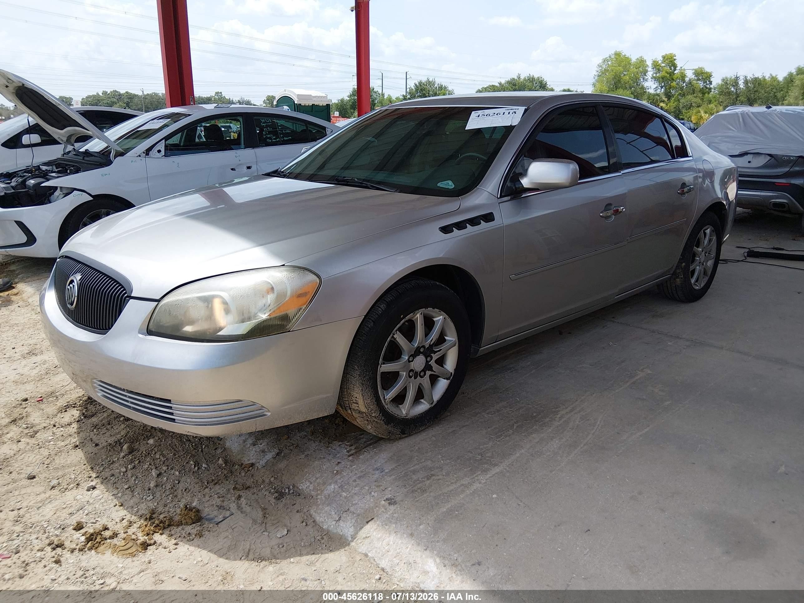 2006 Buick Lucerne Cxl Gray vin: 1G4HR57Y76U162982