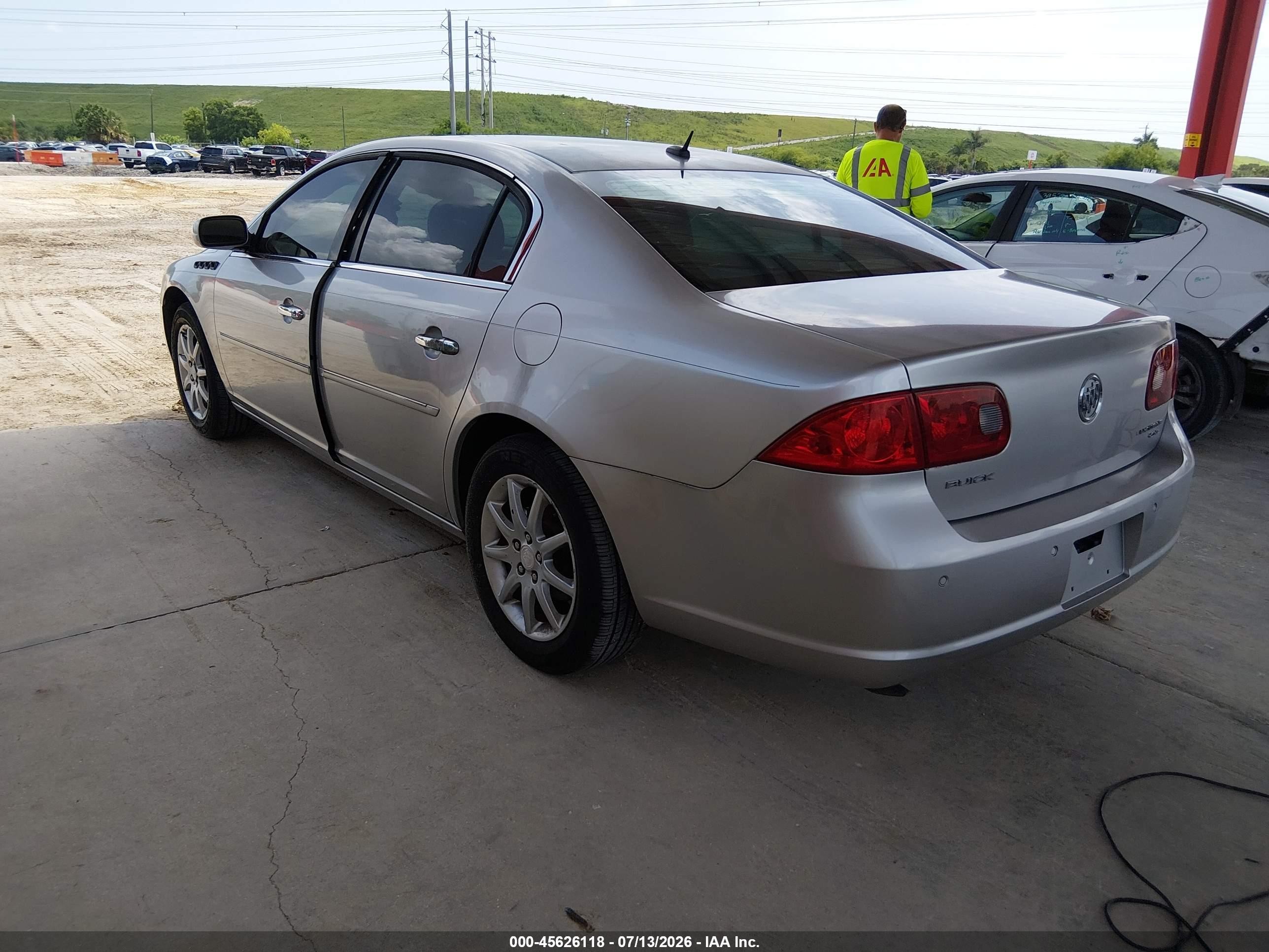 2006 Buick Lucerne Cxl Gray vin: 1G4HR57Y76U162982