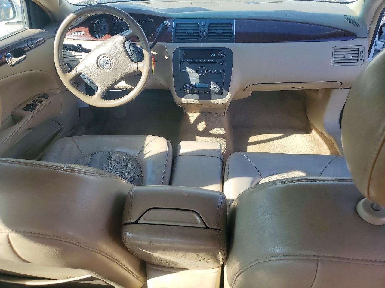2006 Buick Lucerne Cxl White vin: 1G4HR57Y76U218144