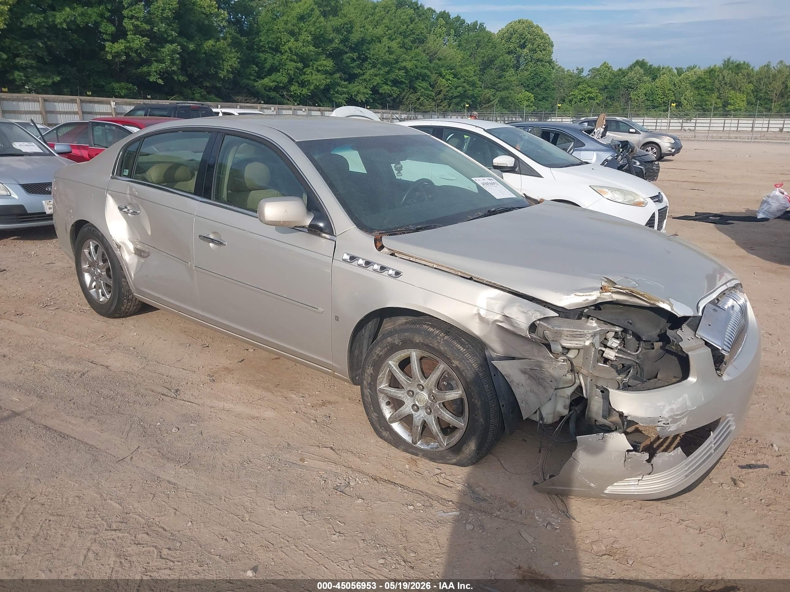 2007 Buick Lucerne Cxl Gold vin: 1G4HR57Y77U194610