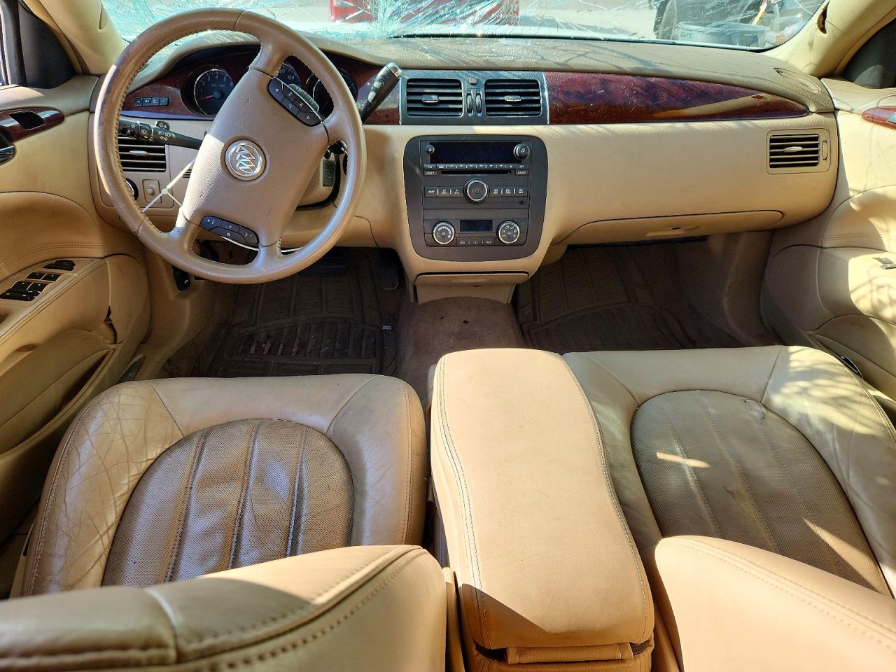 2006 Buick Lucerne Cxl White vin: 1G4HR57Y86U243294