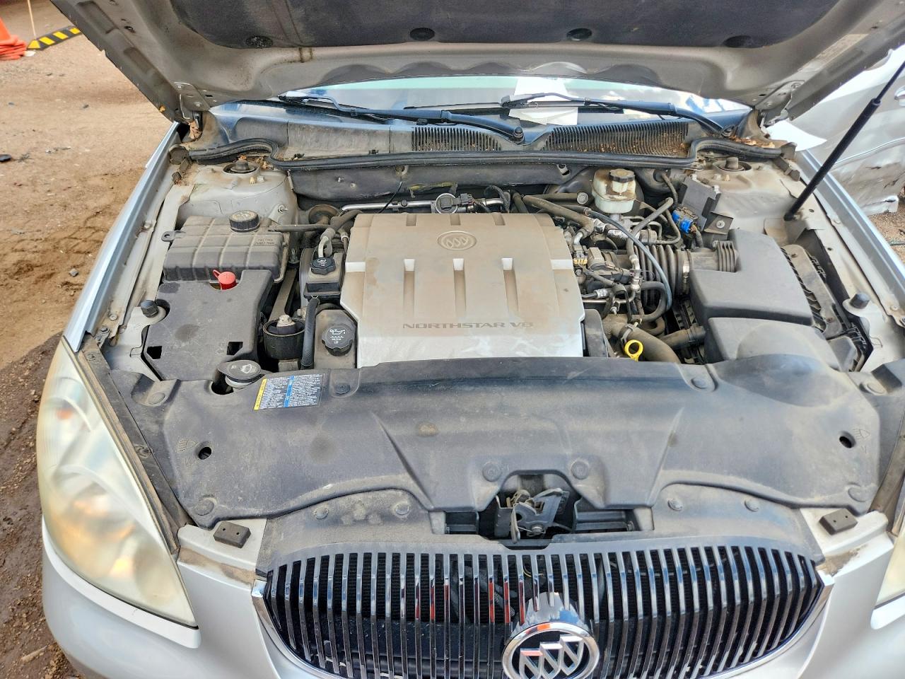 2006 Buick Lucerne Cxl Silver vin: 1G4HR57YX6U249548