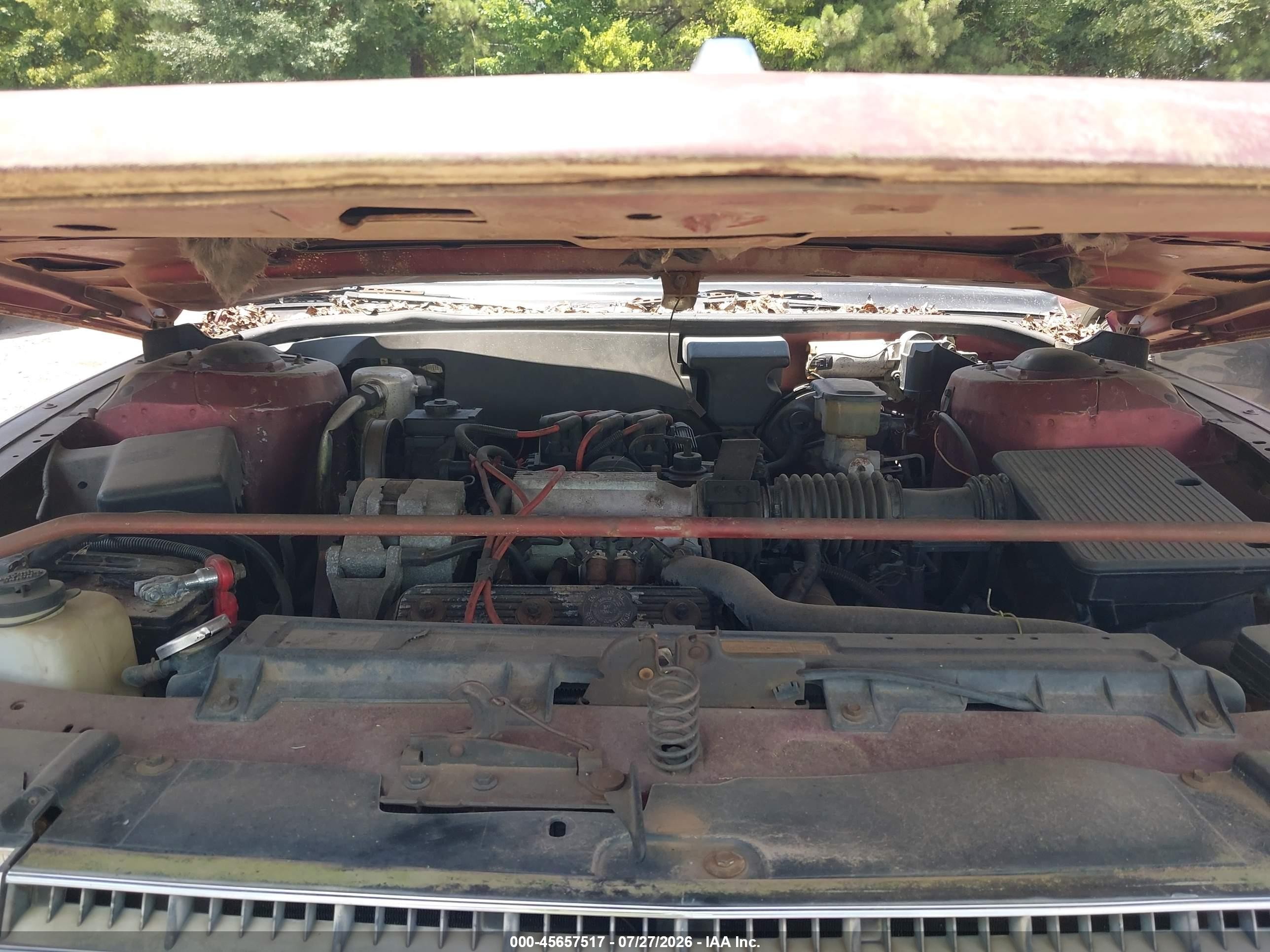1986 Buick Lesabre Limited Red vin: 1G4HR6930GH488592