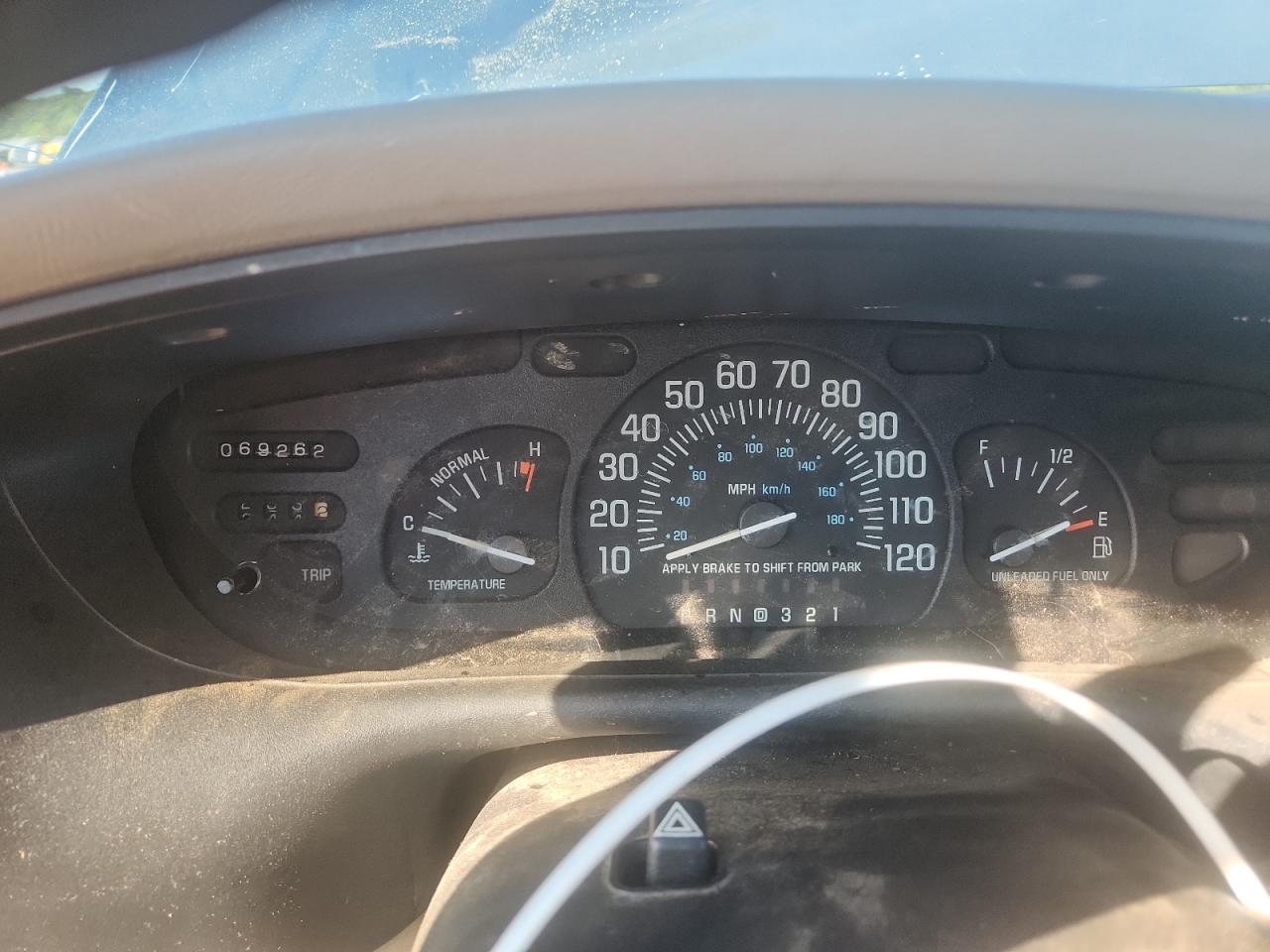 1997 Buick Skylark Custom Синий vin: 1G4NJ12T3VC408879