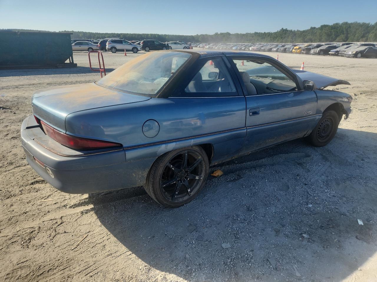 1997 Buick Skylark Custom Синий vin: 1G4NJ12T3VC408879
