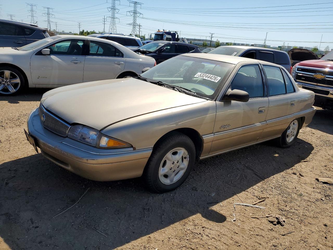 1997 Buick Skylark Gran Sport Beige vin: 1G4NJ52M0VC456632