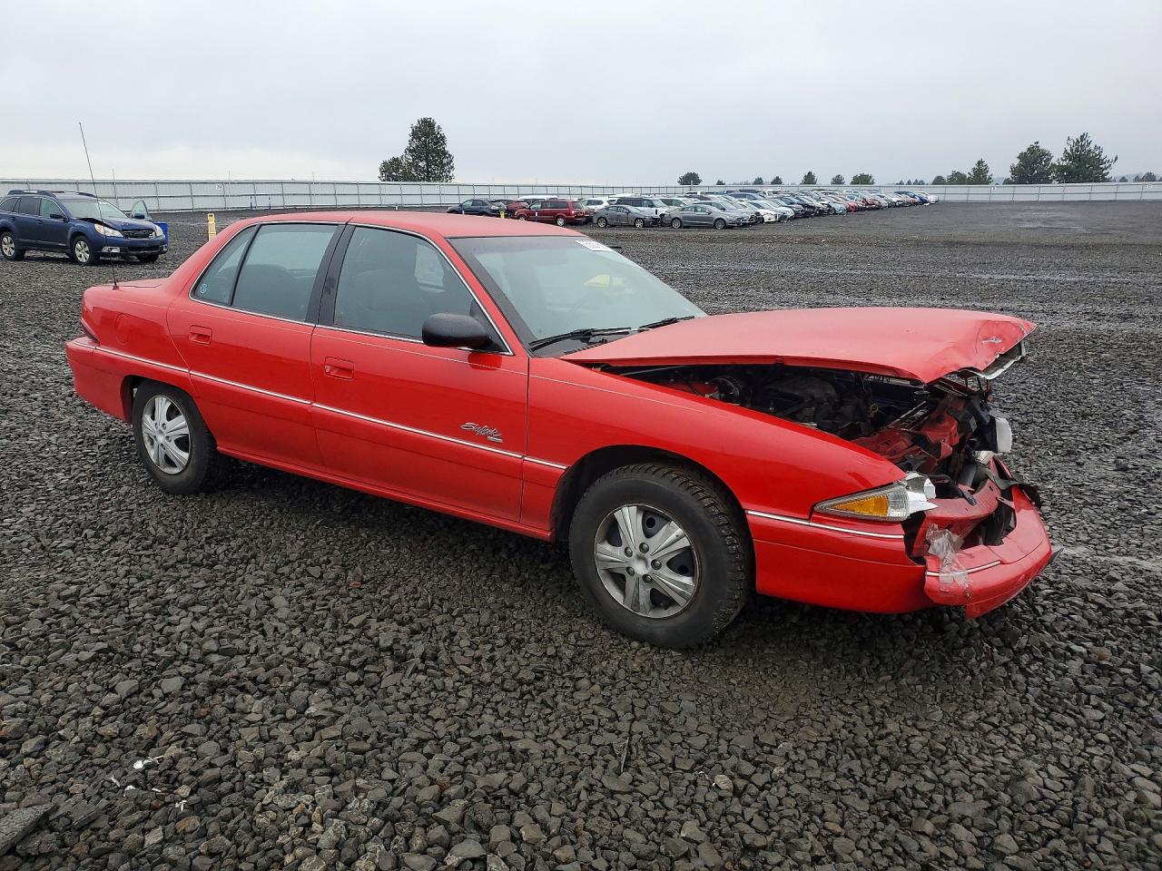 1997 Buick Skylark Gran Sport Red vin: 1G4NJ52M2VC419808