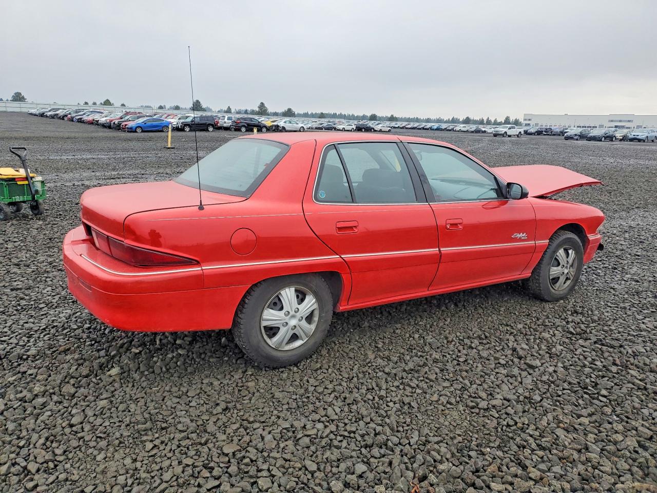 1997 Buick Skylark Gran Sport Red vin: 1G4NJ52M2VC419808