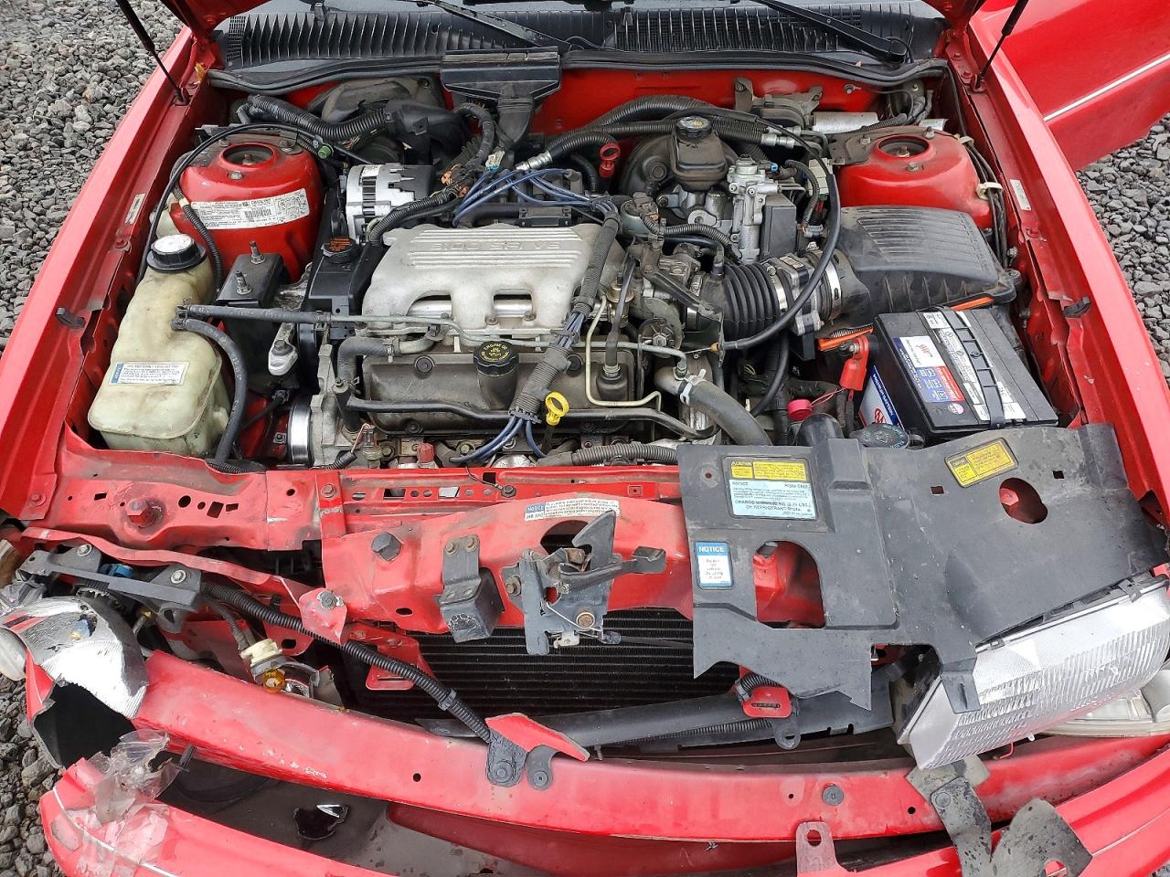 1997 Buick Skylark Gran Sport Red vin: 1G4NJ52M2VC419808
