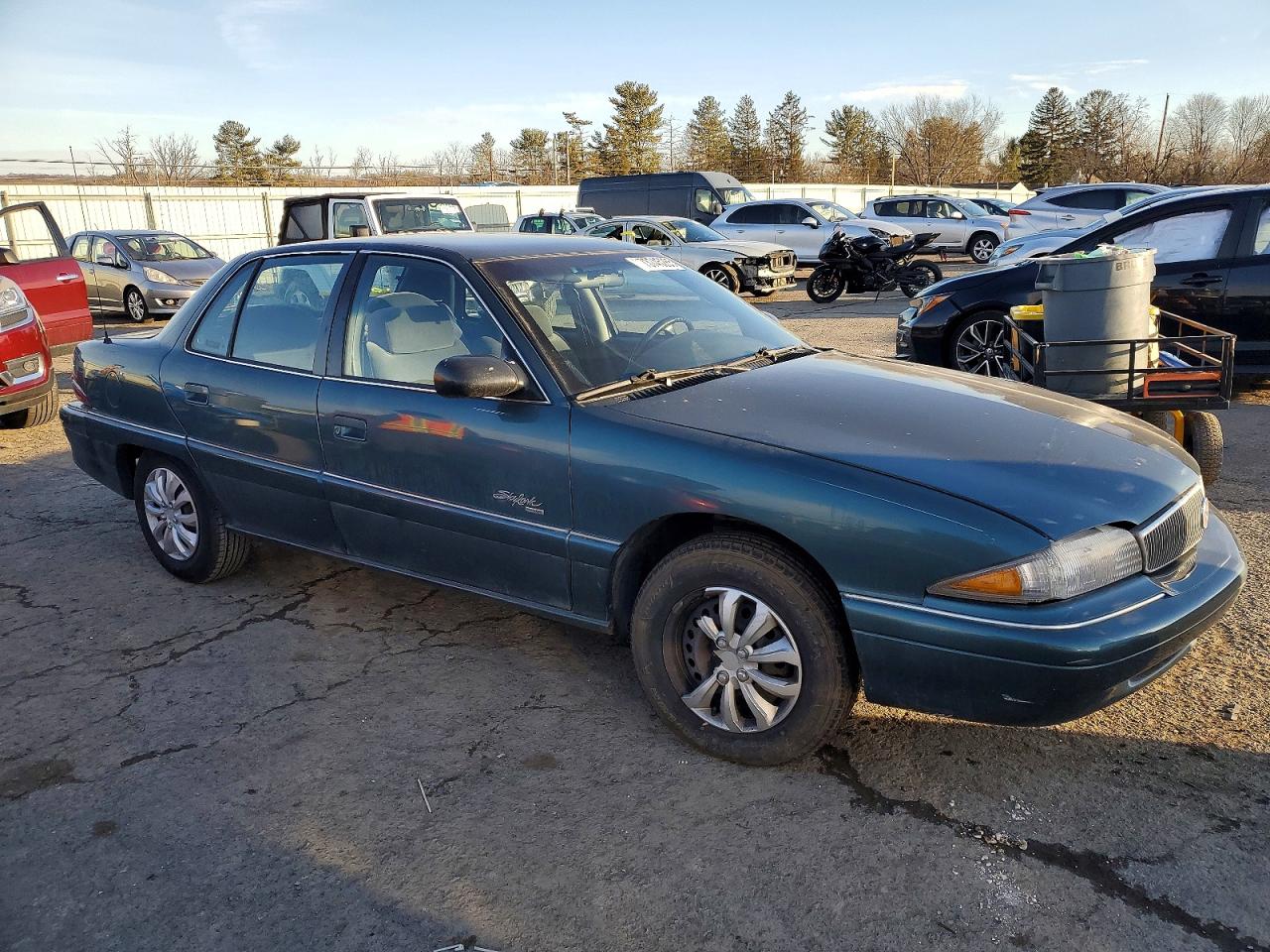 1997 Buick Skylark Gran Sport Зеленый vin: 1G4NJ52M2VC449178