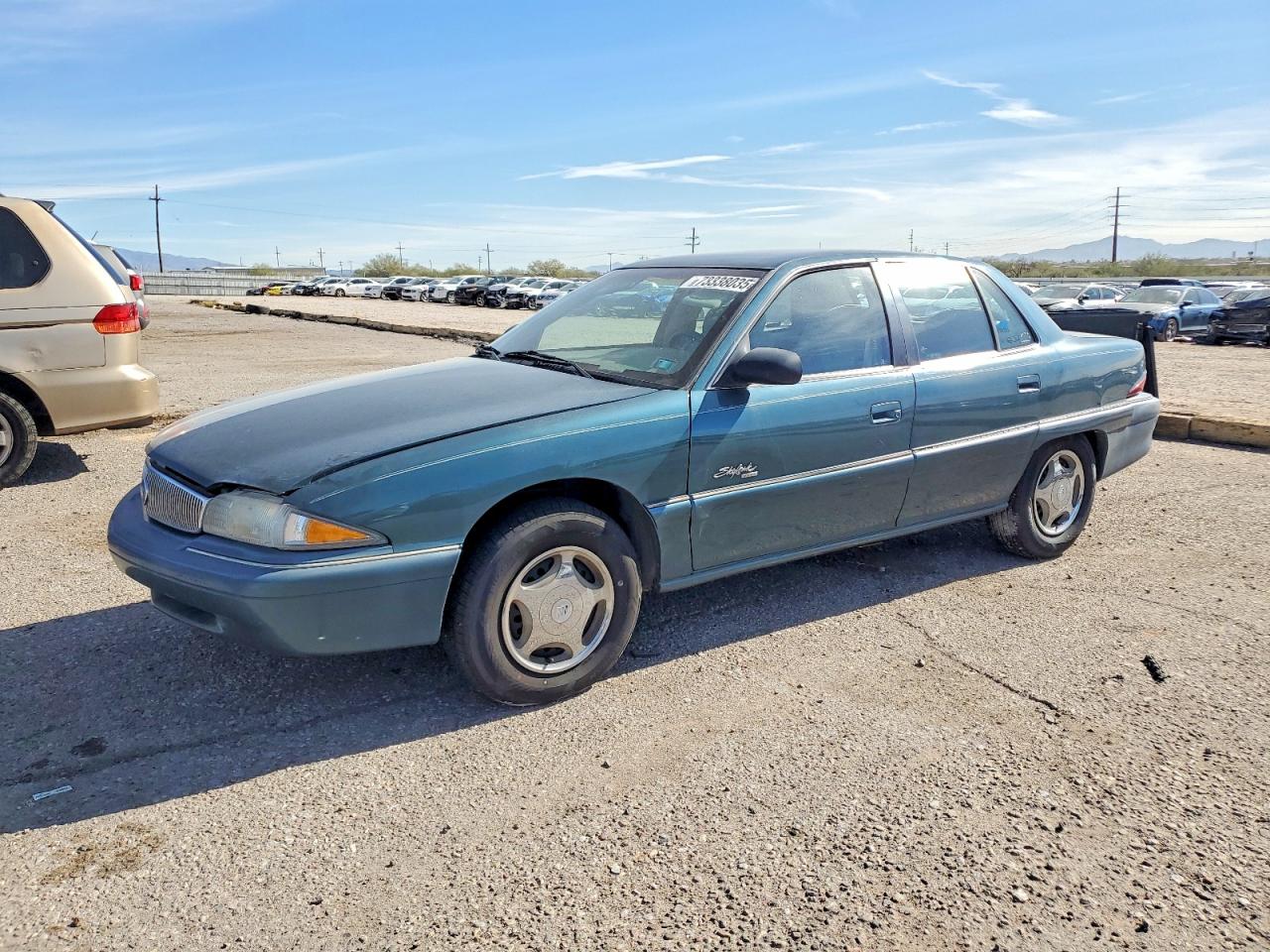 1997 Buick Skylark Gran Sport Teal vin: 1G4NJ52M4VC458528
