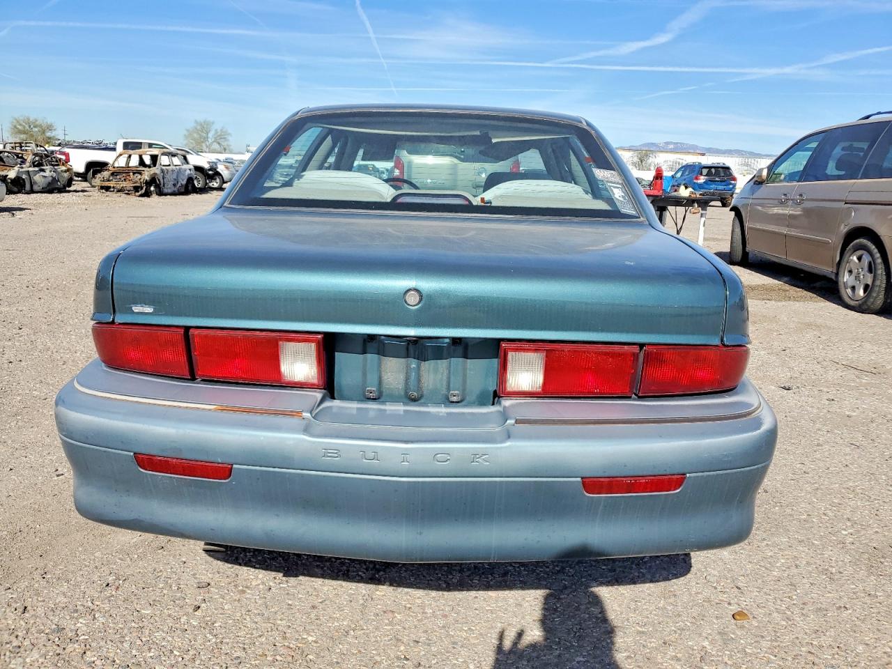 1997 Buick Skylark Gran Sport Teal vin: 1G4NJ52M4VC458528