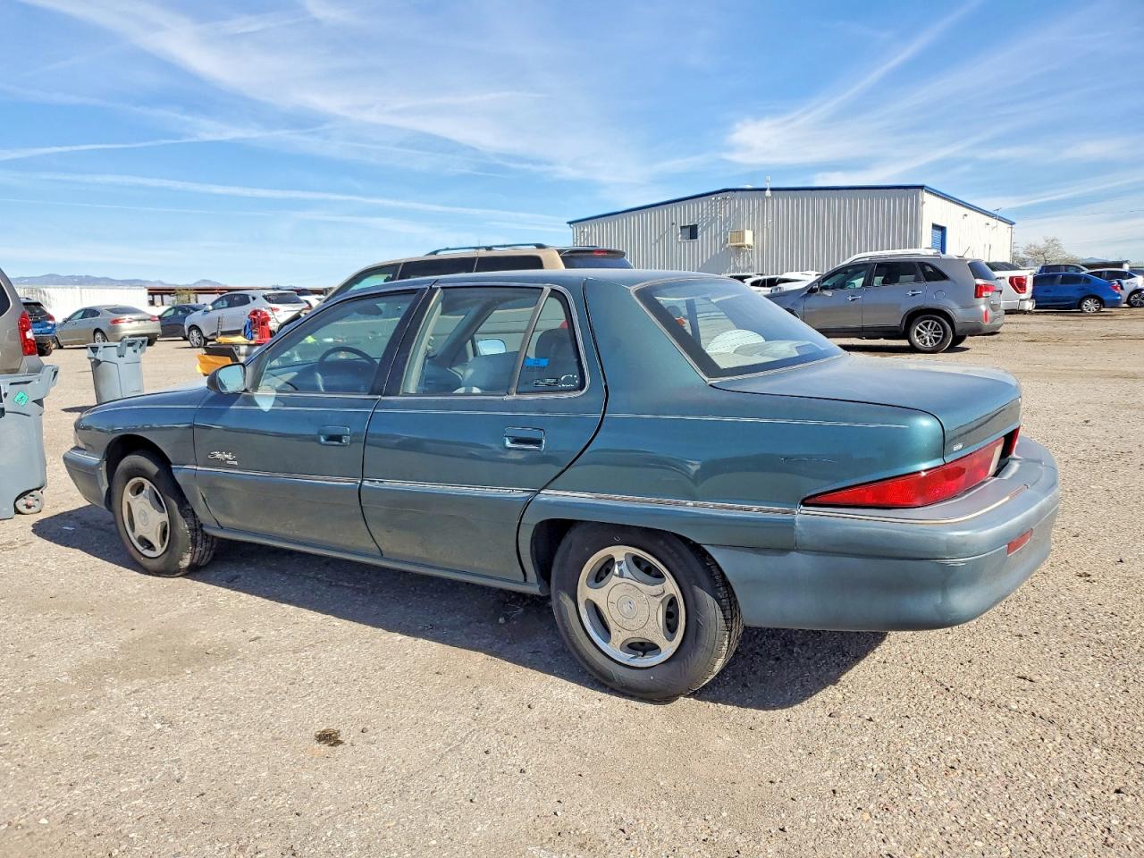 1997 Buick Skylark Gran Sport Teal vin: 1G4NJ52M4VC458528