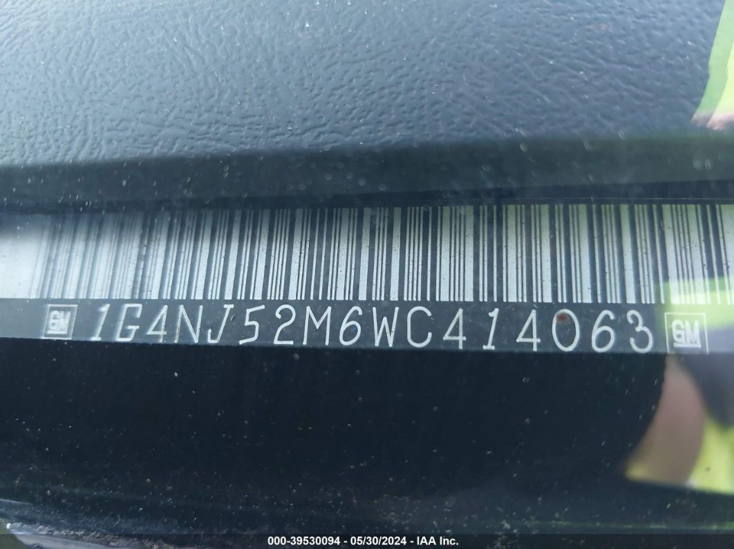 1998 Buick Skylark   Green vin: 1G4NJ52M6WC414063