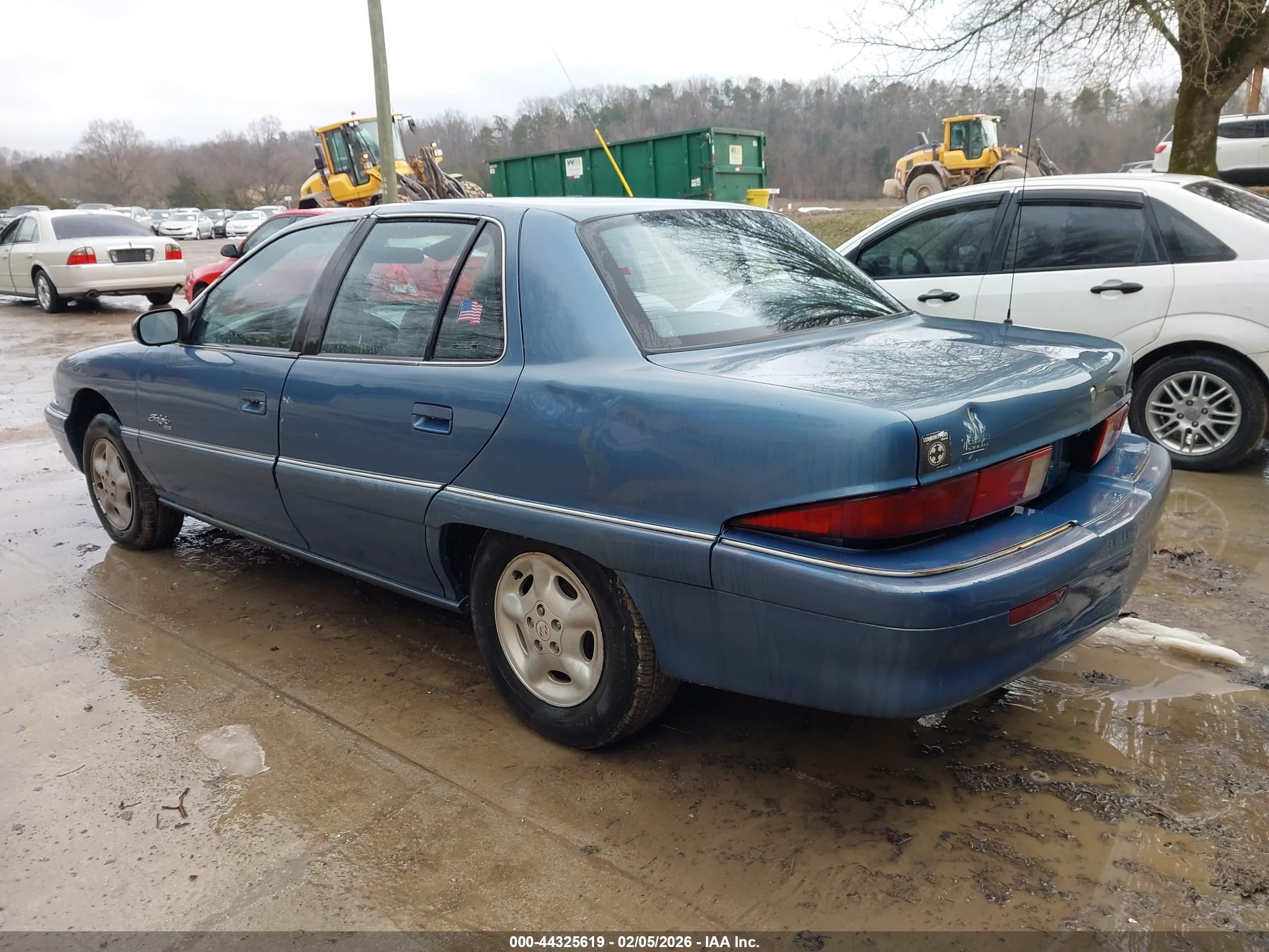 1998 Buick Skylark Custom   Blue vin: 1G4NJ52M7WC401547