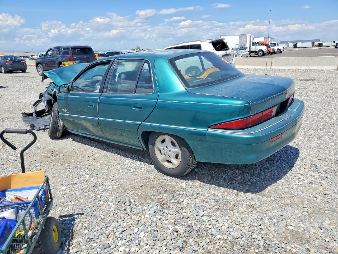 1998 Buick Skylark Custom Green vin: 1G4NJ52M8WC406675